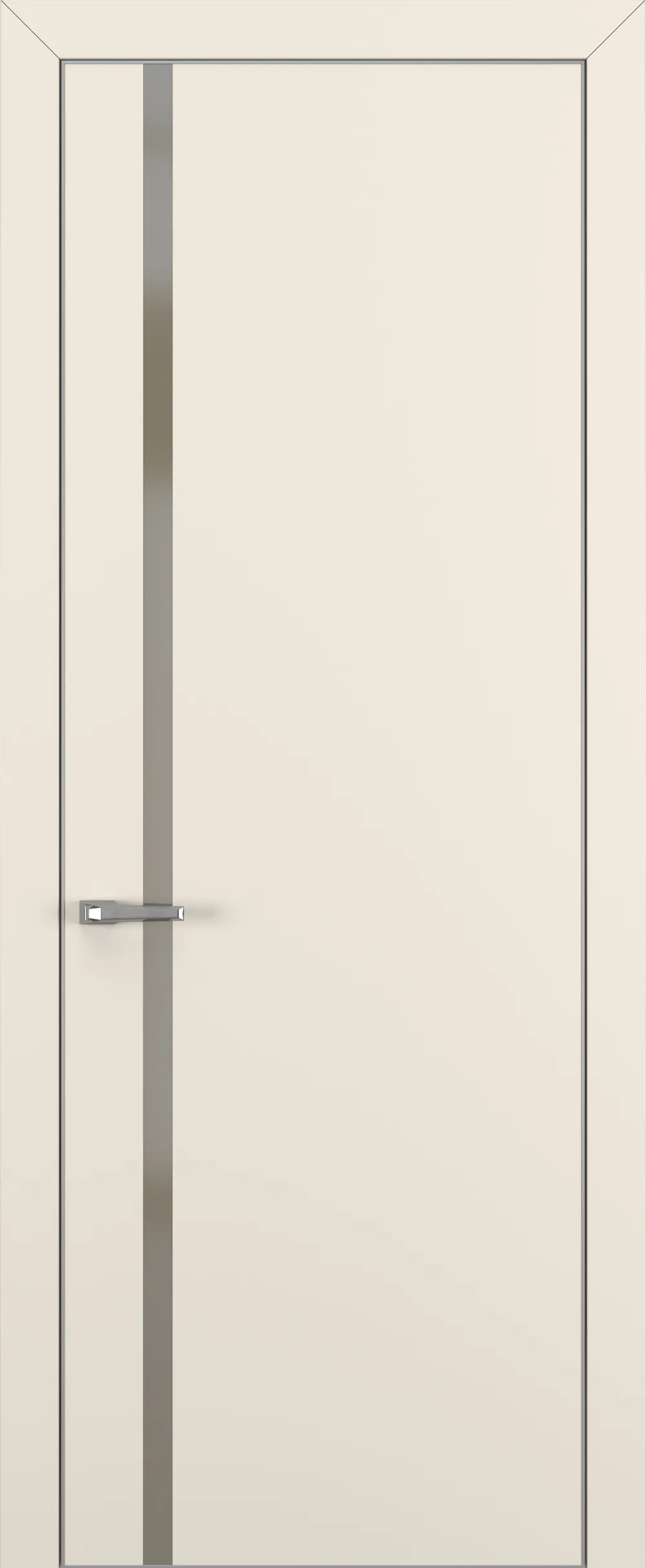 Квалитет К1 Silver Bronze 800*2000 Матовый крем ALU Серая с 4-х зпп Eclipse под 2 петли зпз 196