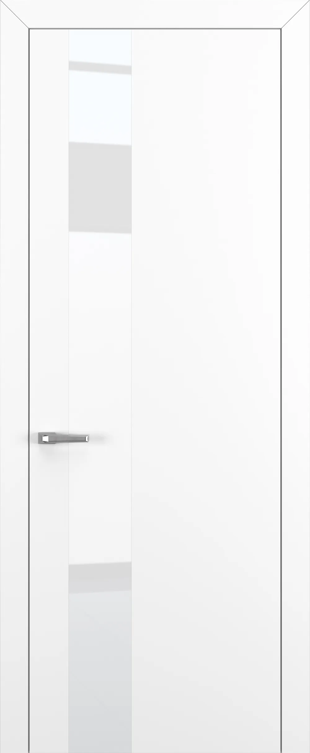 Квалитет К3 White Pure 800*2000 Белый матовый ABS зпп Eclipse под 2 петли зпз 196