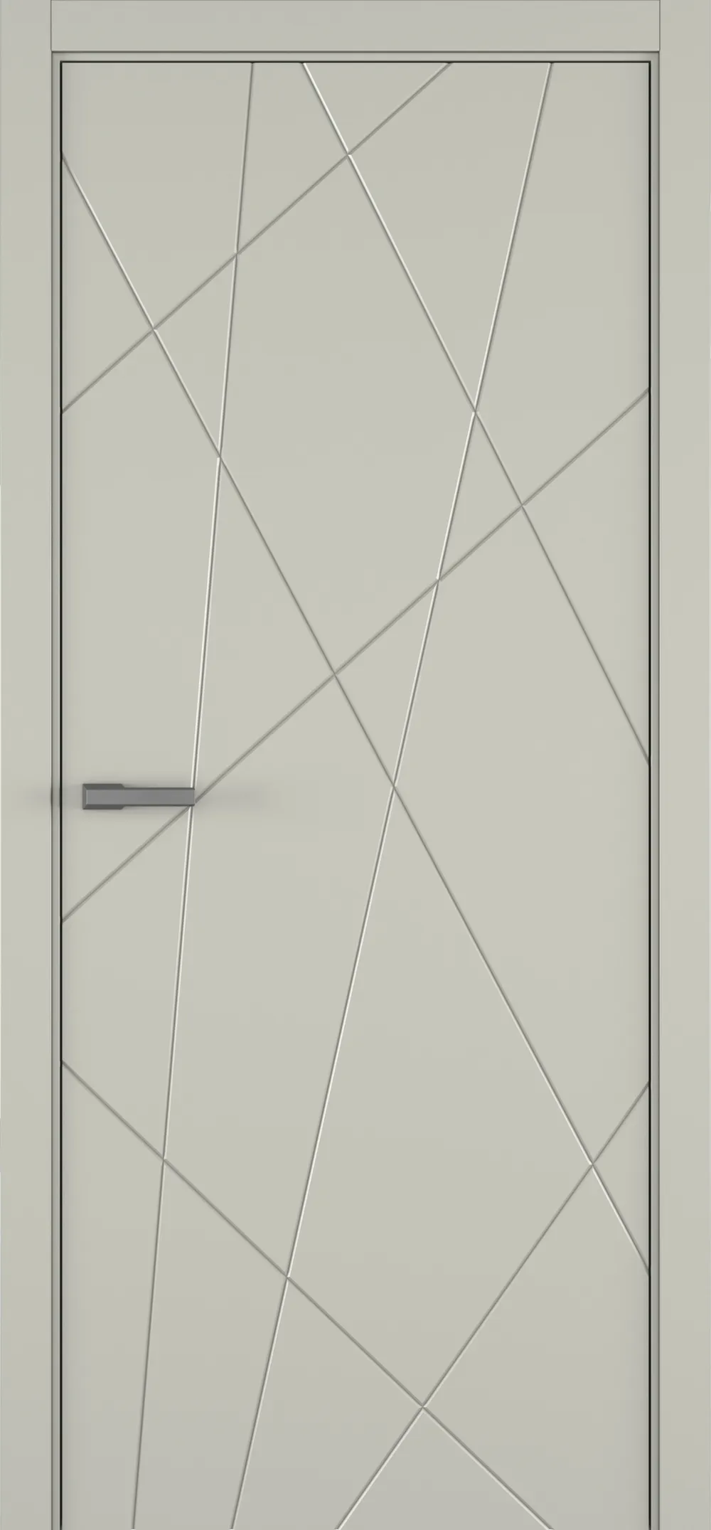 Chaos ДГ ART Lite 800*2000 RAL 7044