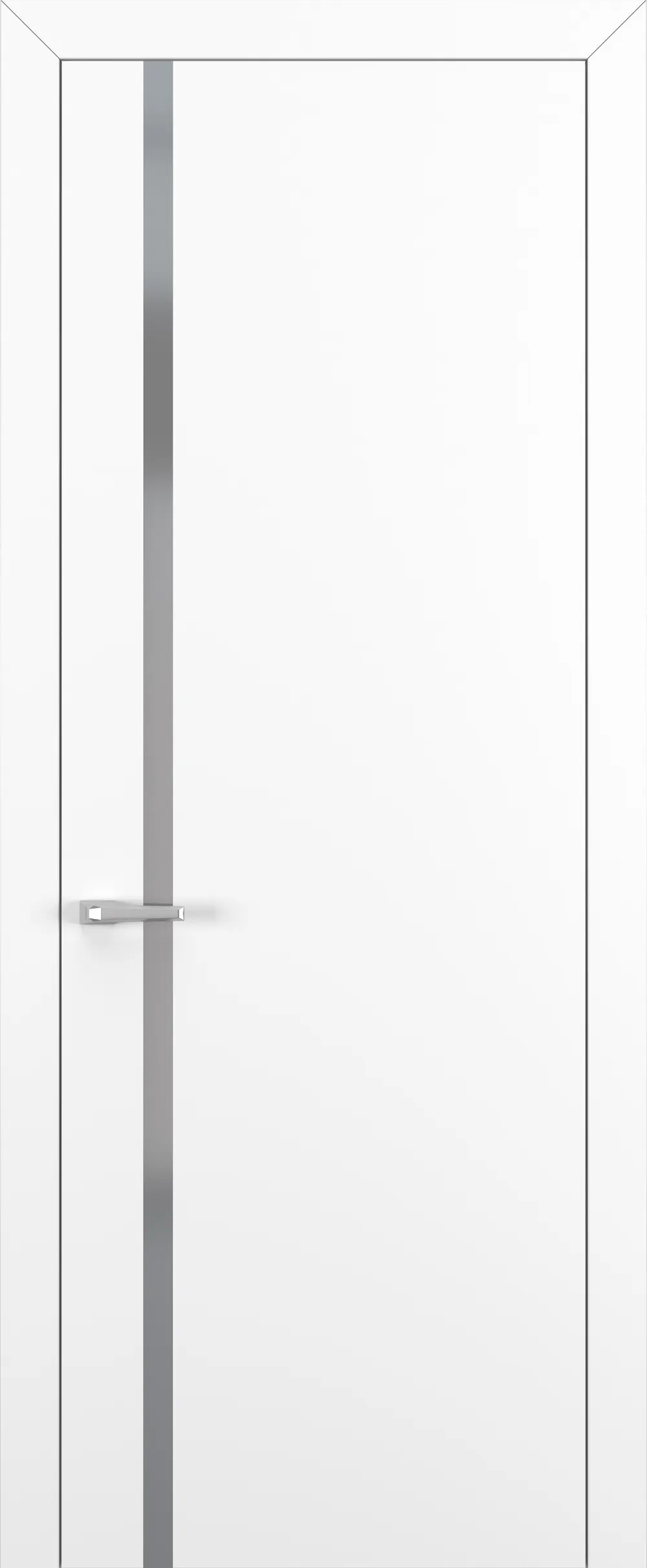 Квалитет К1 Silver Grey 800*2000 Белый матовый ABS зпп Eclipse под 2 петли зпз 196