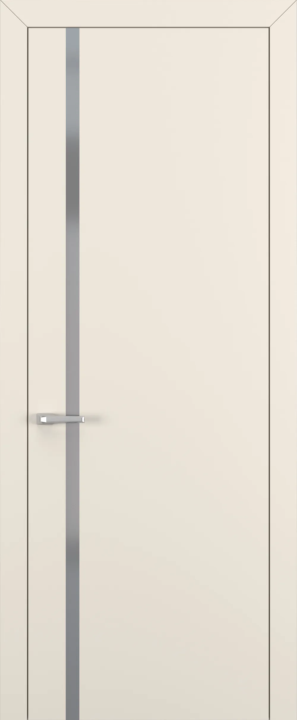 Квалитет К1 Silver Grey 800*2000 Матовый крем ABS зпп Eclipse под 2 петли зпз 196