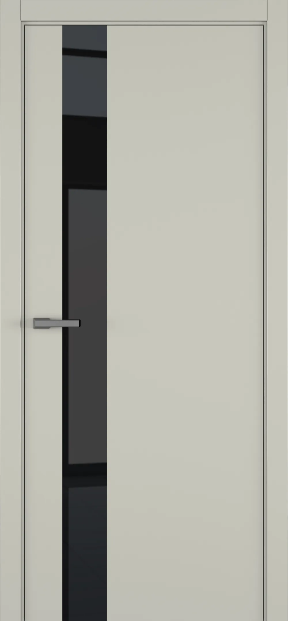 H3 ДО ART Lite черный лак 800*2000 RAL 7044 ABS