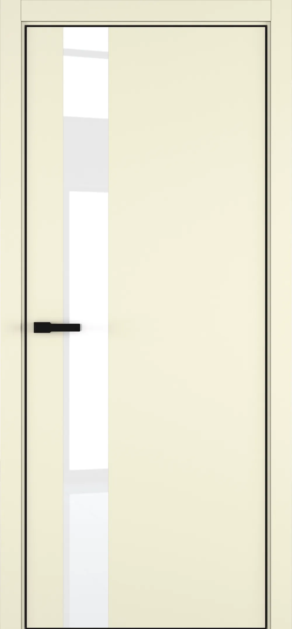 H3 ДО ART Lite White Pure 800*2000 Жемчужно-перламутровая эмаль ALU Черная с 4-х