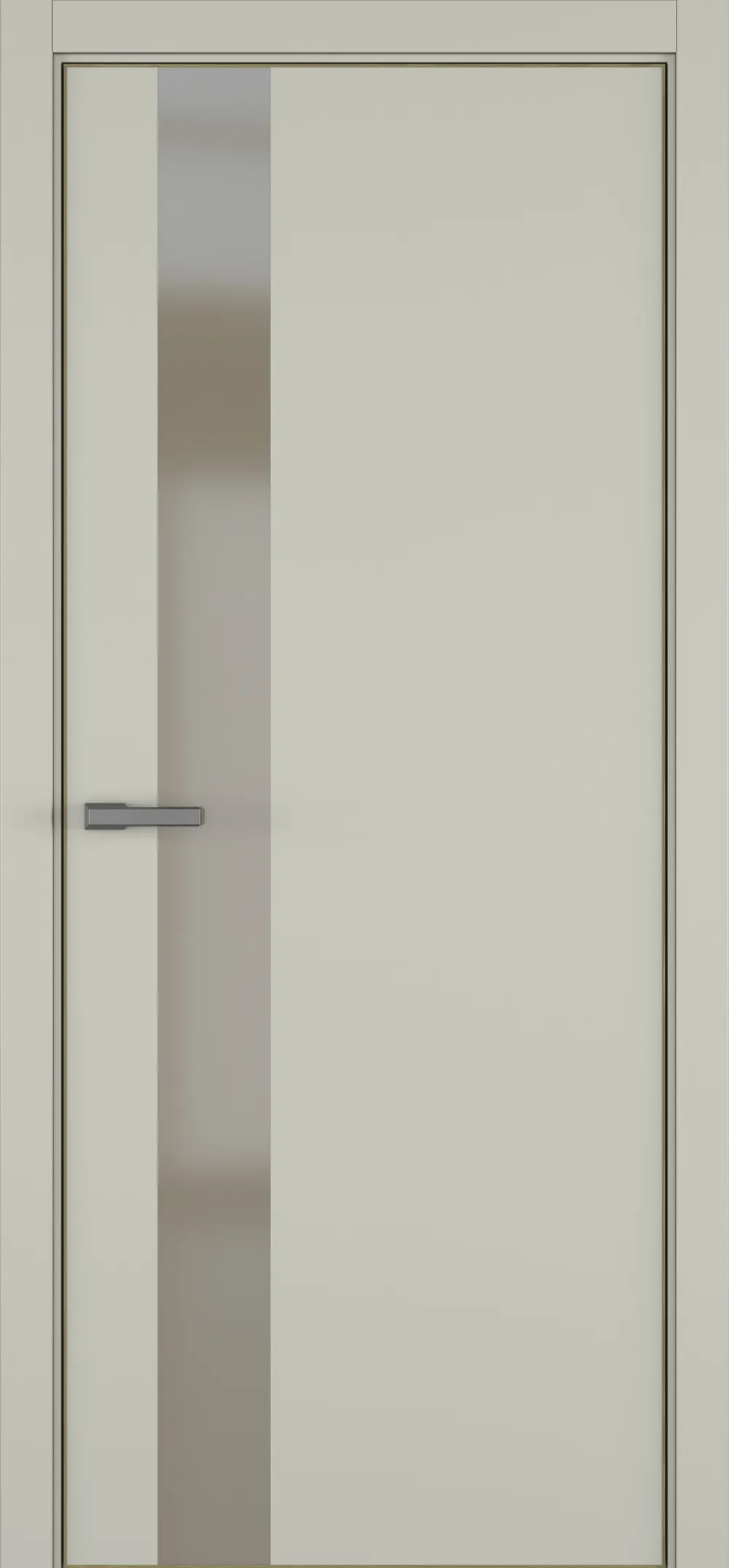H3 ДО ART Lite бронза мат. 800*2000 RAL 7044 ALU Золотая с 4-х