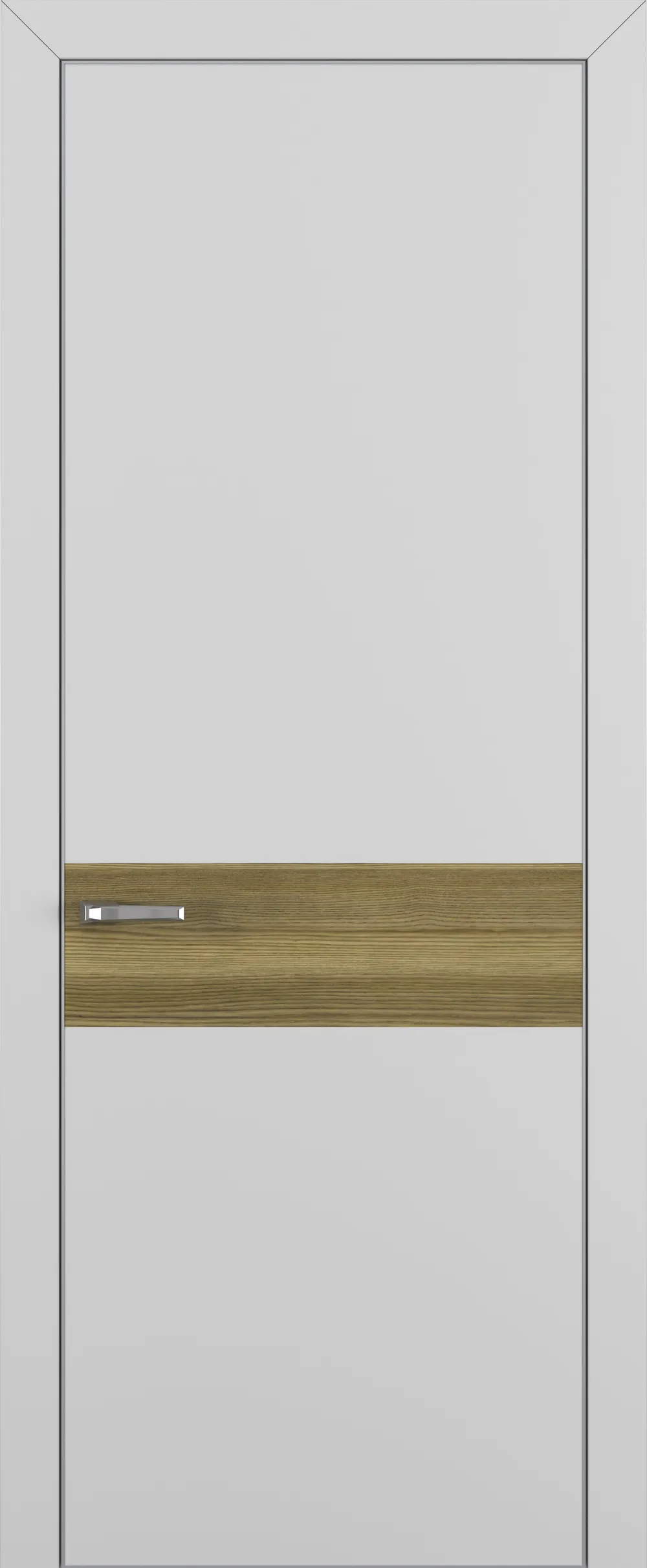 Квалитет К6 Вставка Дуб серый 800*2000 Матовый серый ALU Серая с 4-х зпп Eclipse под 2 петли зпз 196