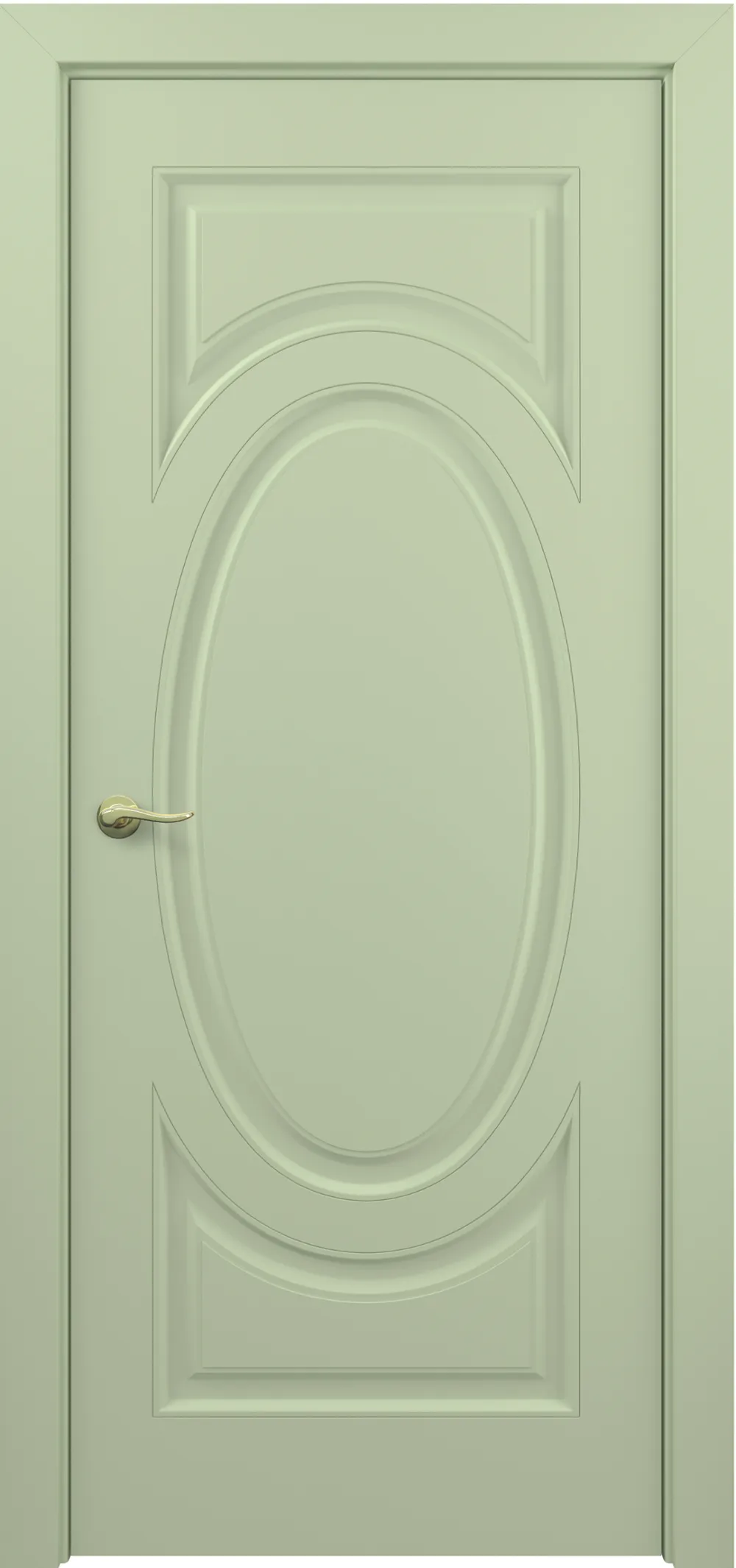 Лувр ДГ ART Classic Т2 800*2000 Оливковая эмаль