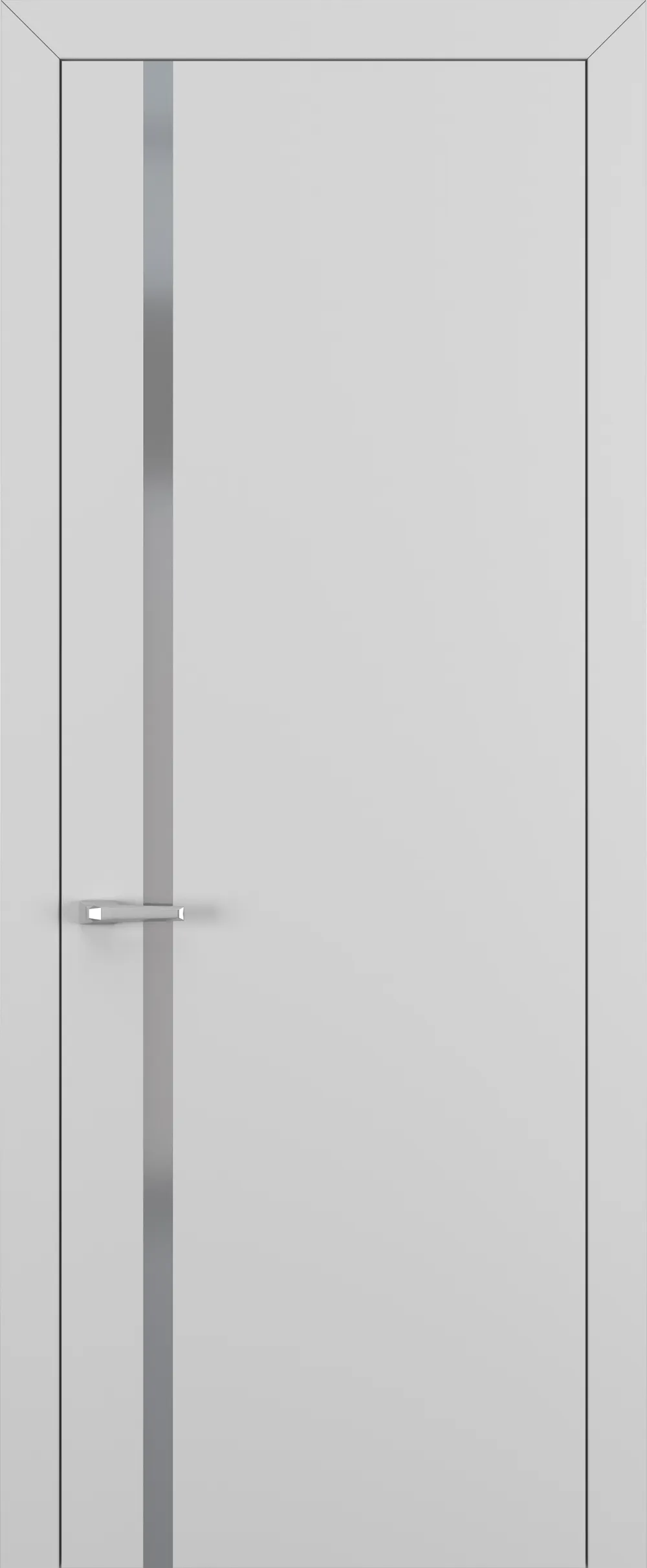 Квалитет К1 Silver Grey 800*2000 Матовый серый ABS зпп Eclipse под 2 петли зпз 196