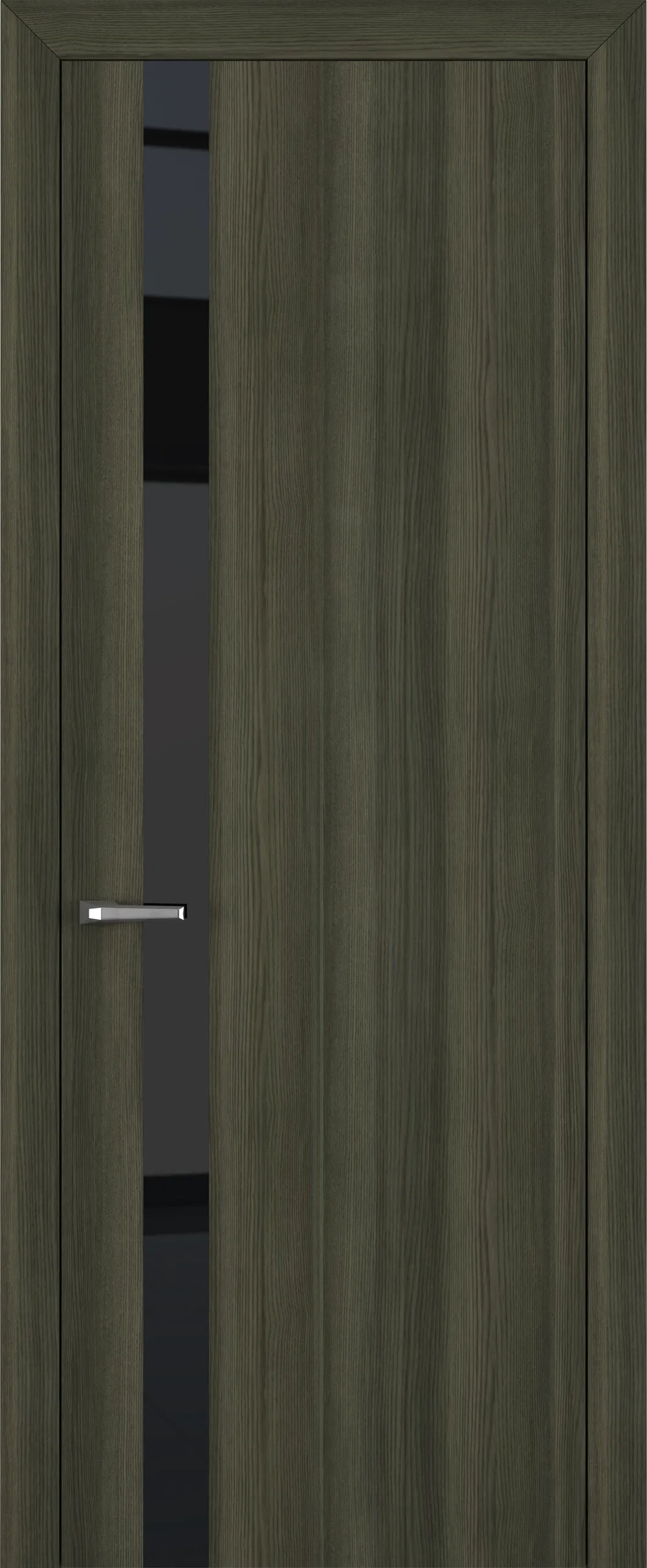 Квалитет К2 Black Classic 800*2000 Дуб темный ABS зпп Eclipse под 2 петли зпз 196