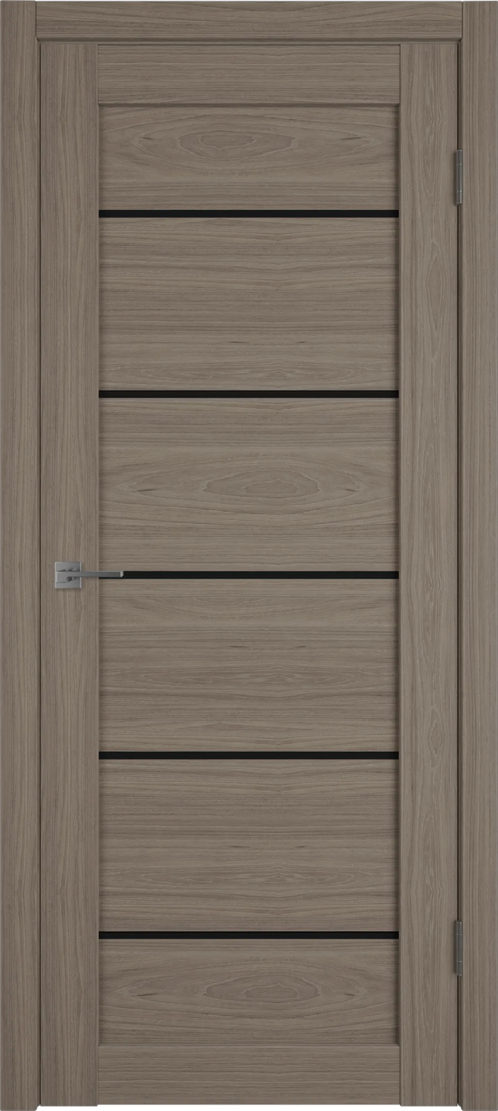 Atum Pro Х27 Black gloss 800*2000 Brun oak