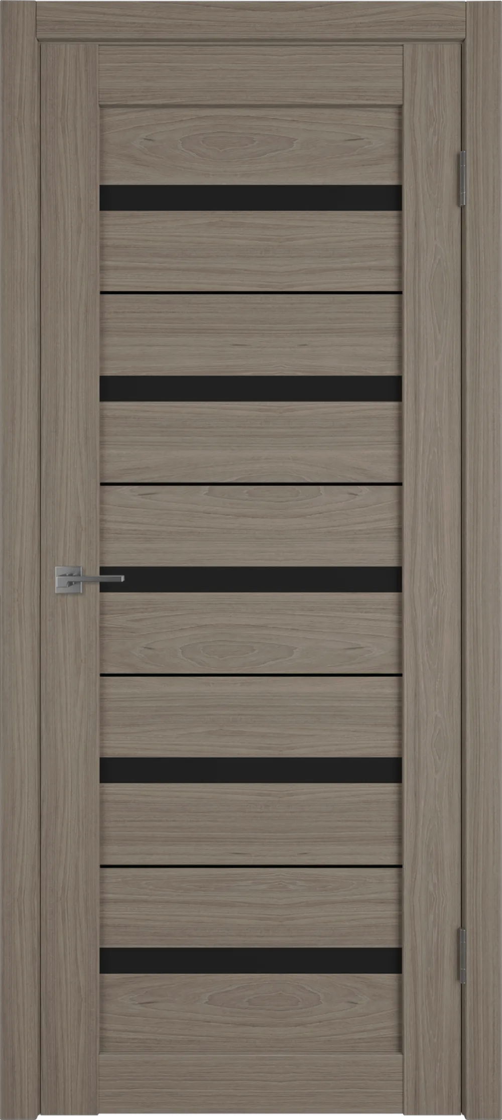 Atum Pro AL7 BLACK GLOSS 800*2000 Brun oak молдинг черный