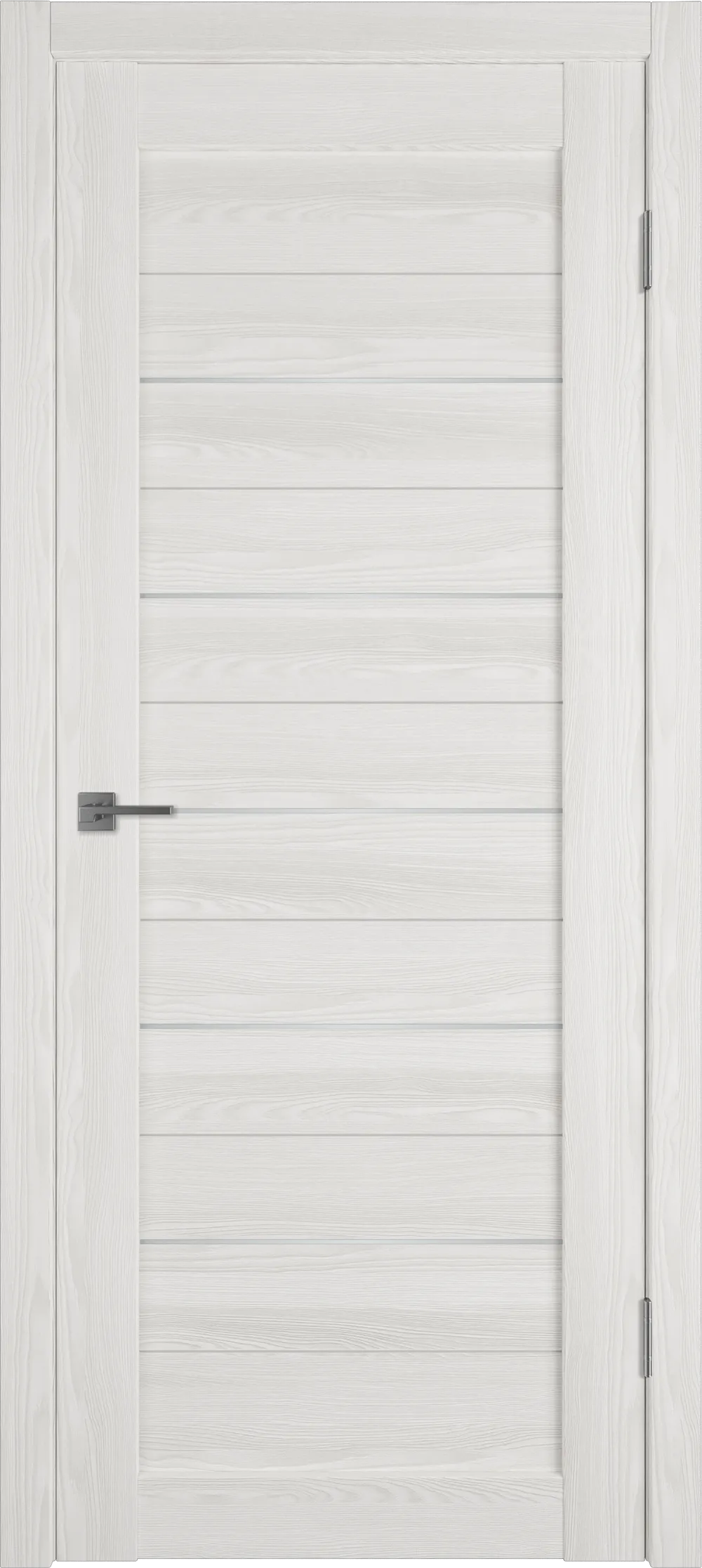 Atum Pro AL6 800*2000 Bianco P Молдинг Серебро
