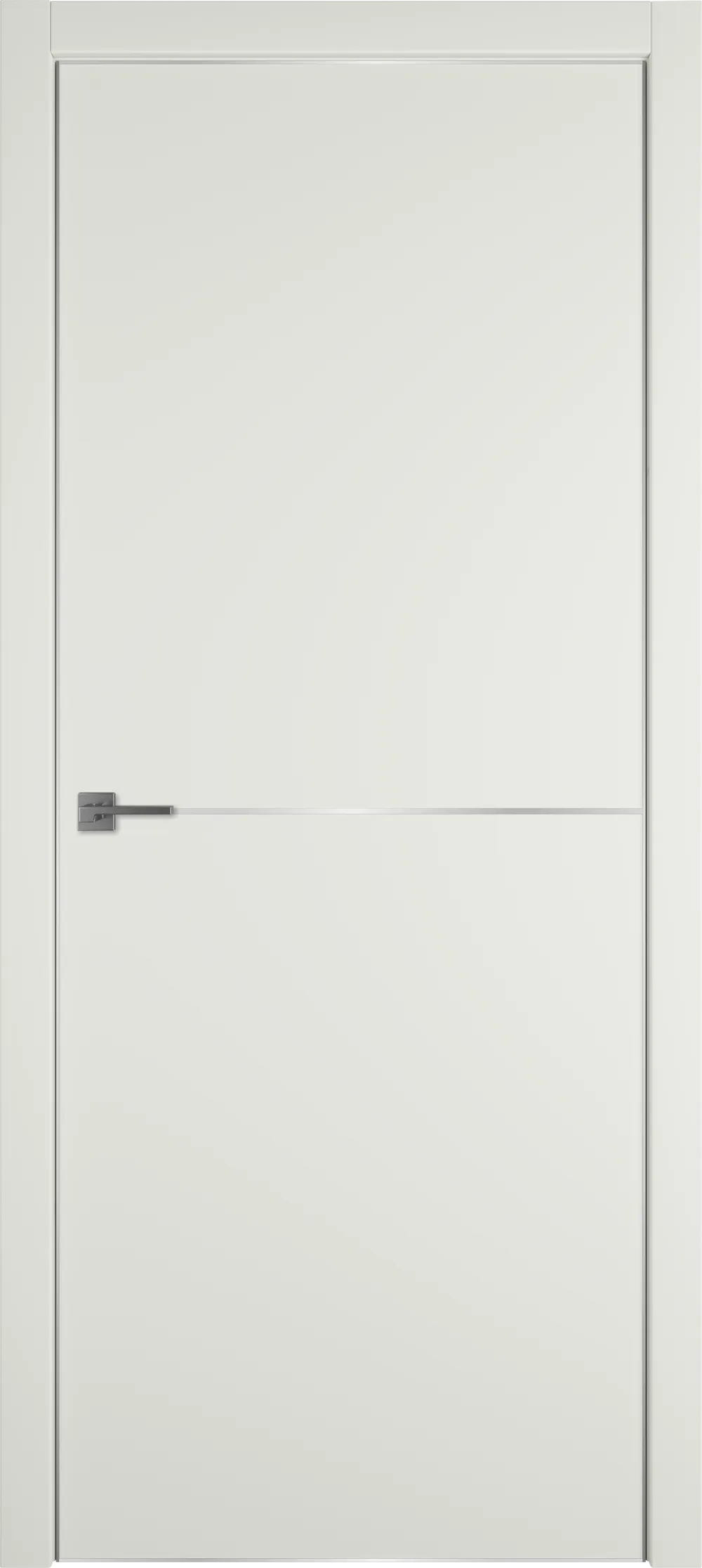 Urban 1 800*2000 Emalex MidWhite Silver Edge Молдинг Серебро
