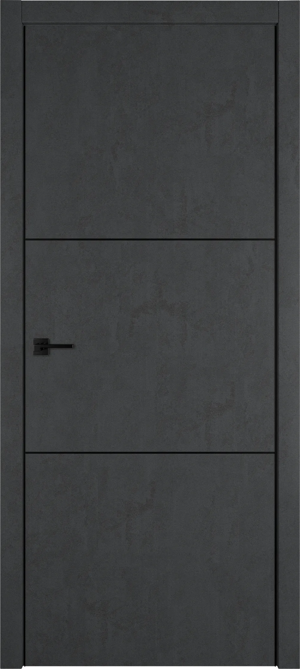 Urban 2 800*2000 Jet loft Black Edge молдинг черный