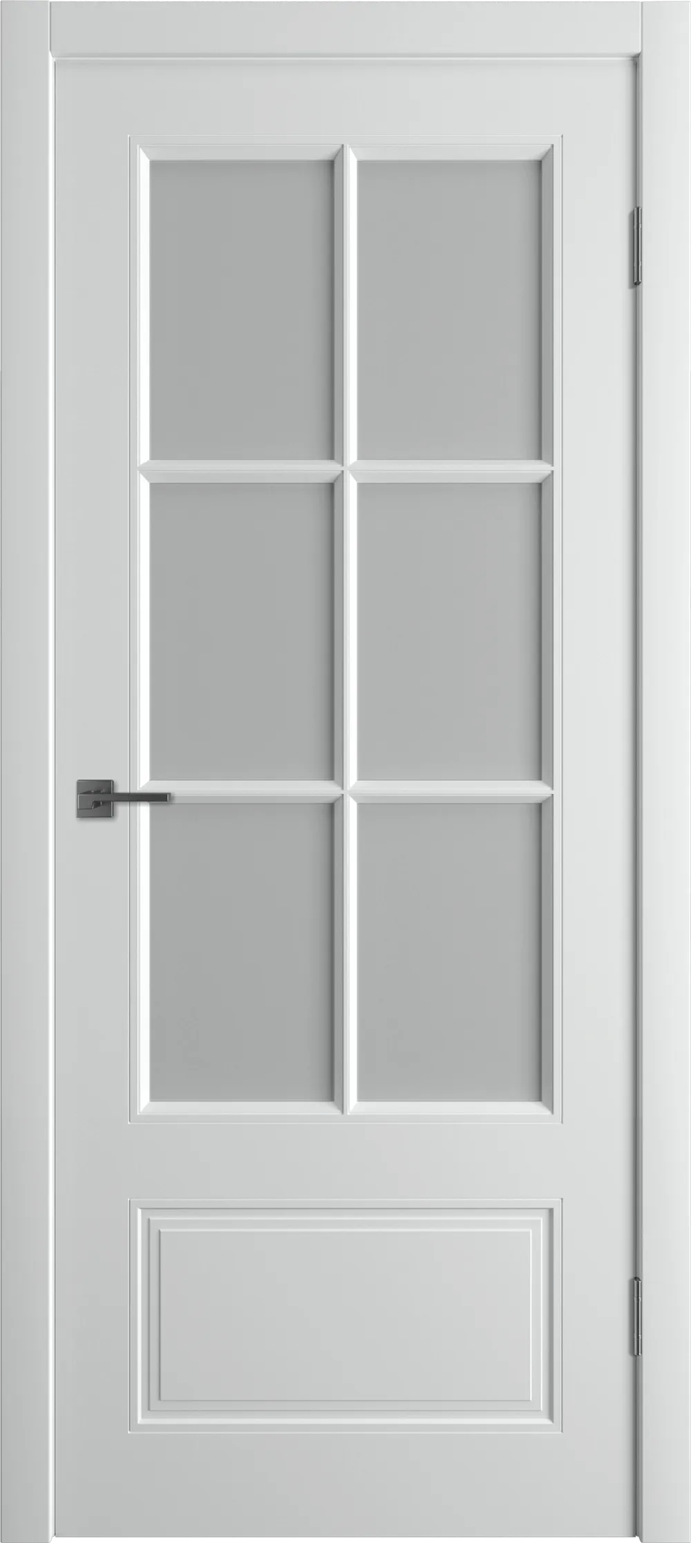 Моника 2 ДО мателюкс 800*2000 Серебро эмаль