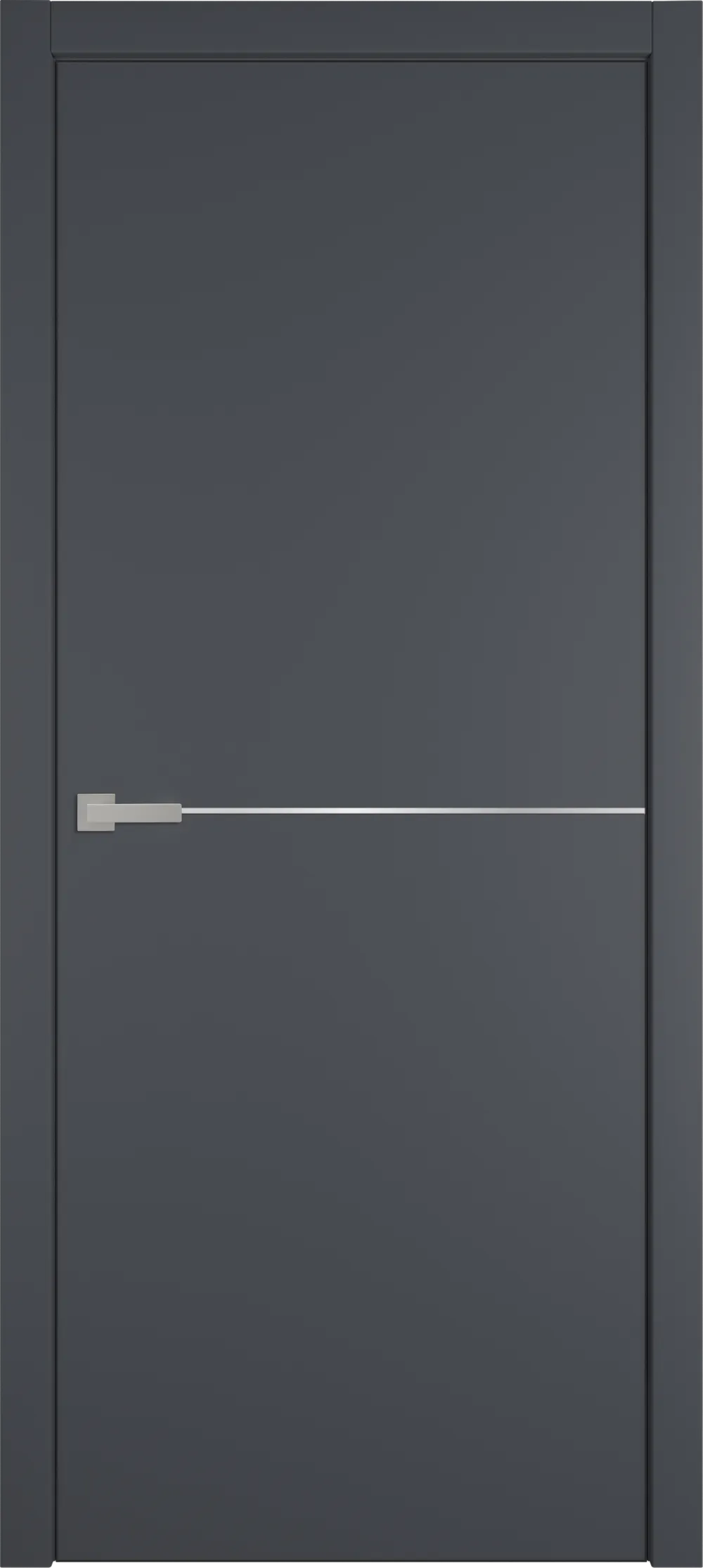 Basic 1 800*2000 Emalex Onyx ABS Black Молдинг Серебро