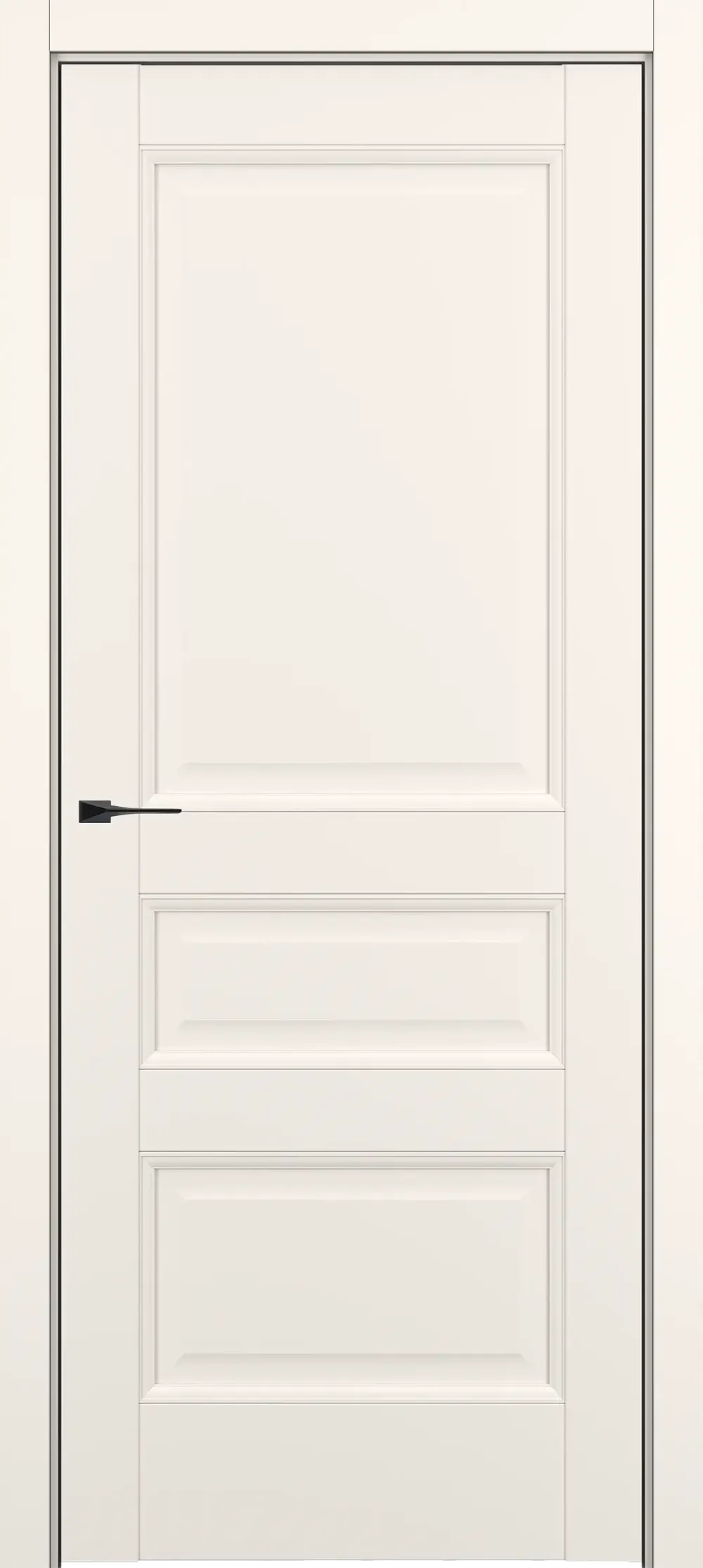 Ампир ДГ Baguette B5 800*2000 Молочный матовый