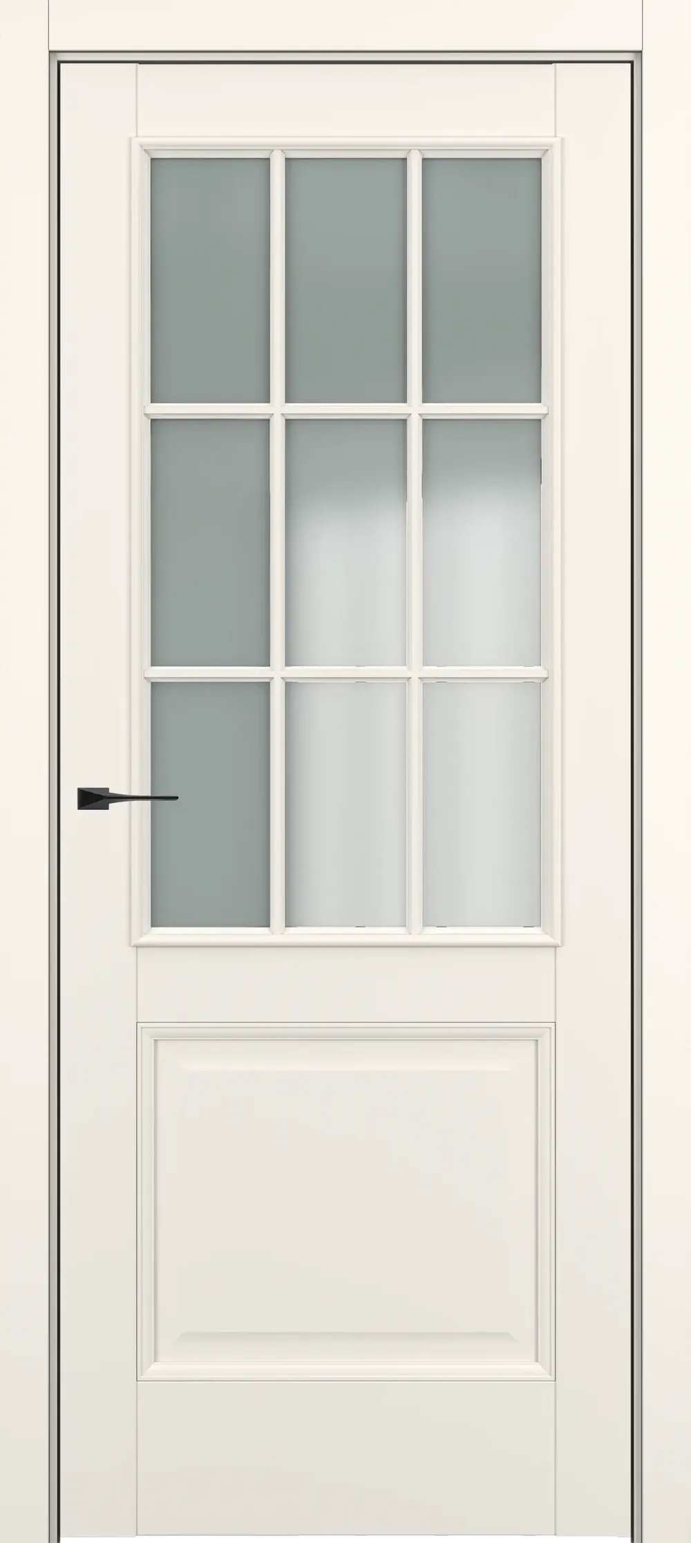 Венеция ДО Baguette АК B5 Сатинато 800*2000 Молочный матовый