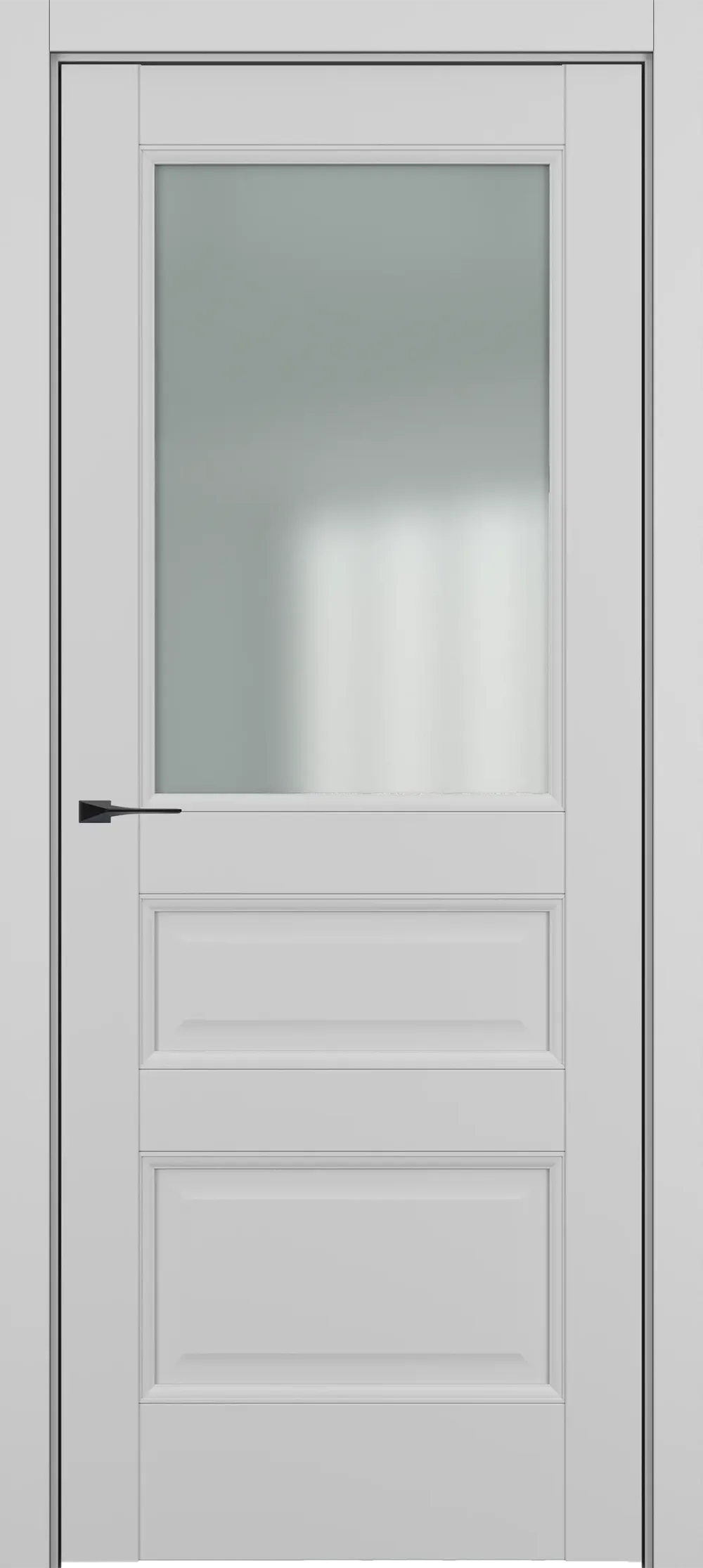 Ампир ДО Baguette B5 Сатинато 800*2000 Матовый серый