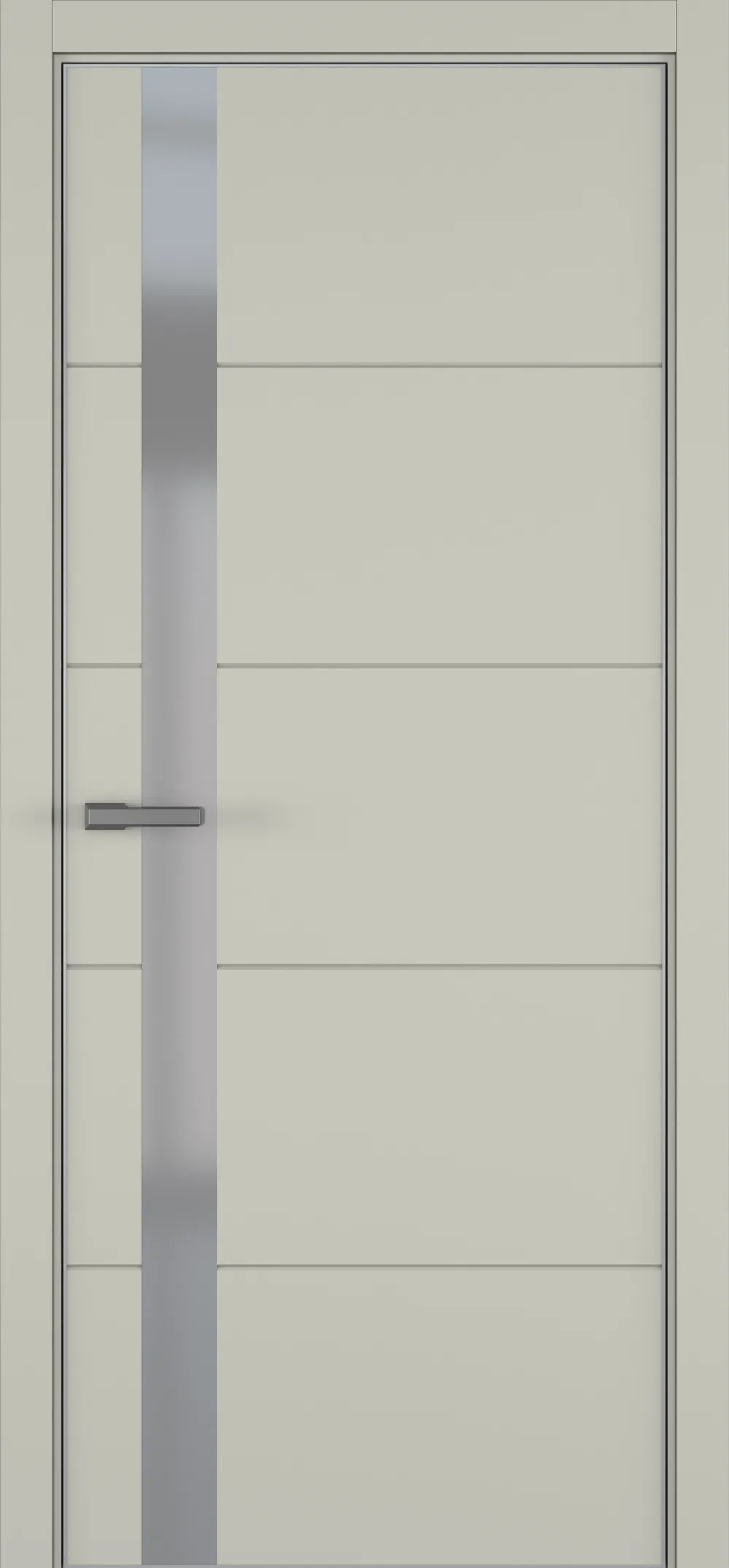 Groove ДО ART Lite серый мат. 800*2000 RAL 7044 ALU Серая с 4-х зпз 196