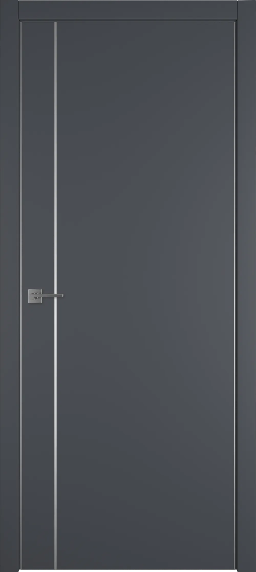 Urban 1 V 800*2000 Emalex Onyx Silver Edge Молдинг серебро накладной зпп Eclipse зпз 196