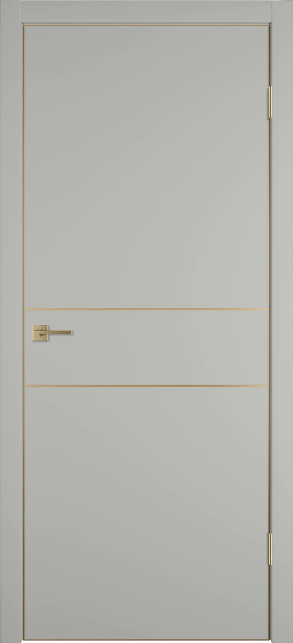 Urban 2 H 800*2000 Emalex Taupe Gold Edge Молдинг Золото