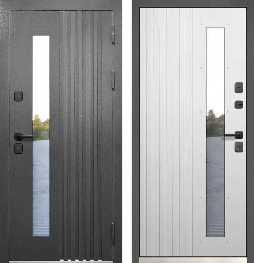 Luxor Termo Рейка стеклопакет Эмалит белый 860*2050 R