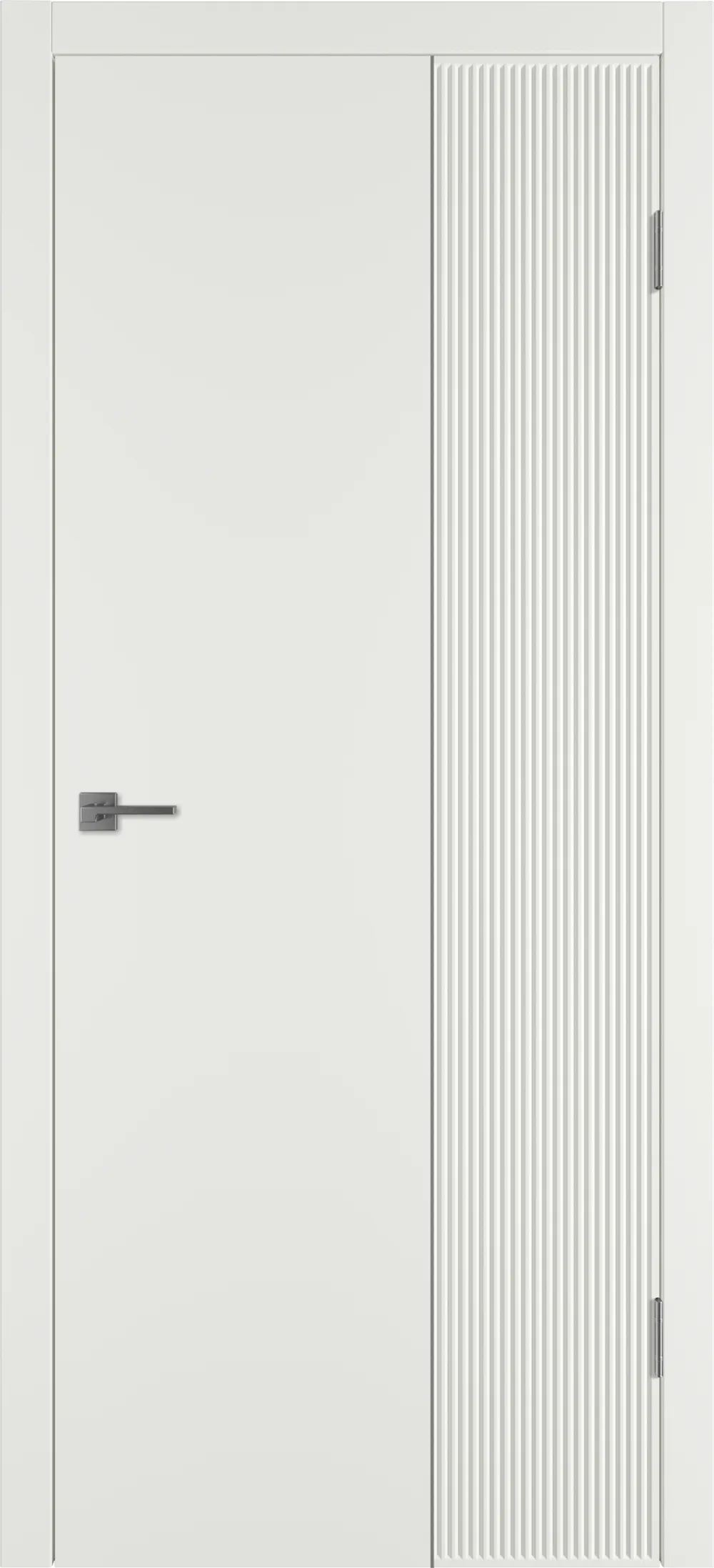 Integra 27.2 ДГ 800*2000 Мокко эмаль Молдинг Серебро