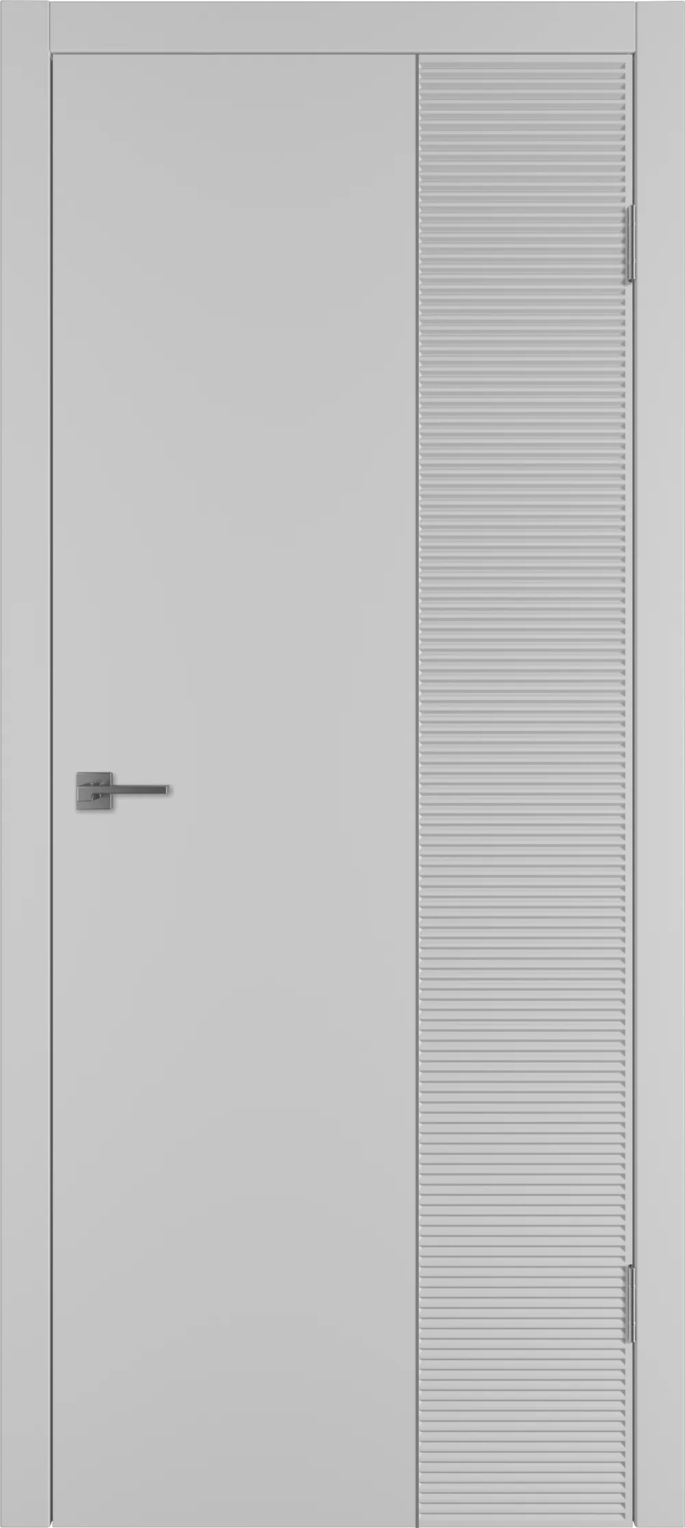 Integra 28.2 ДГ 800*2000 Серебро эмаль Молдинг Серебро