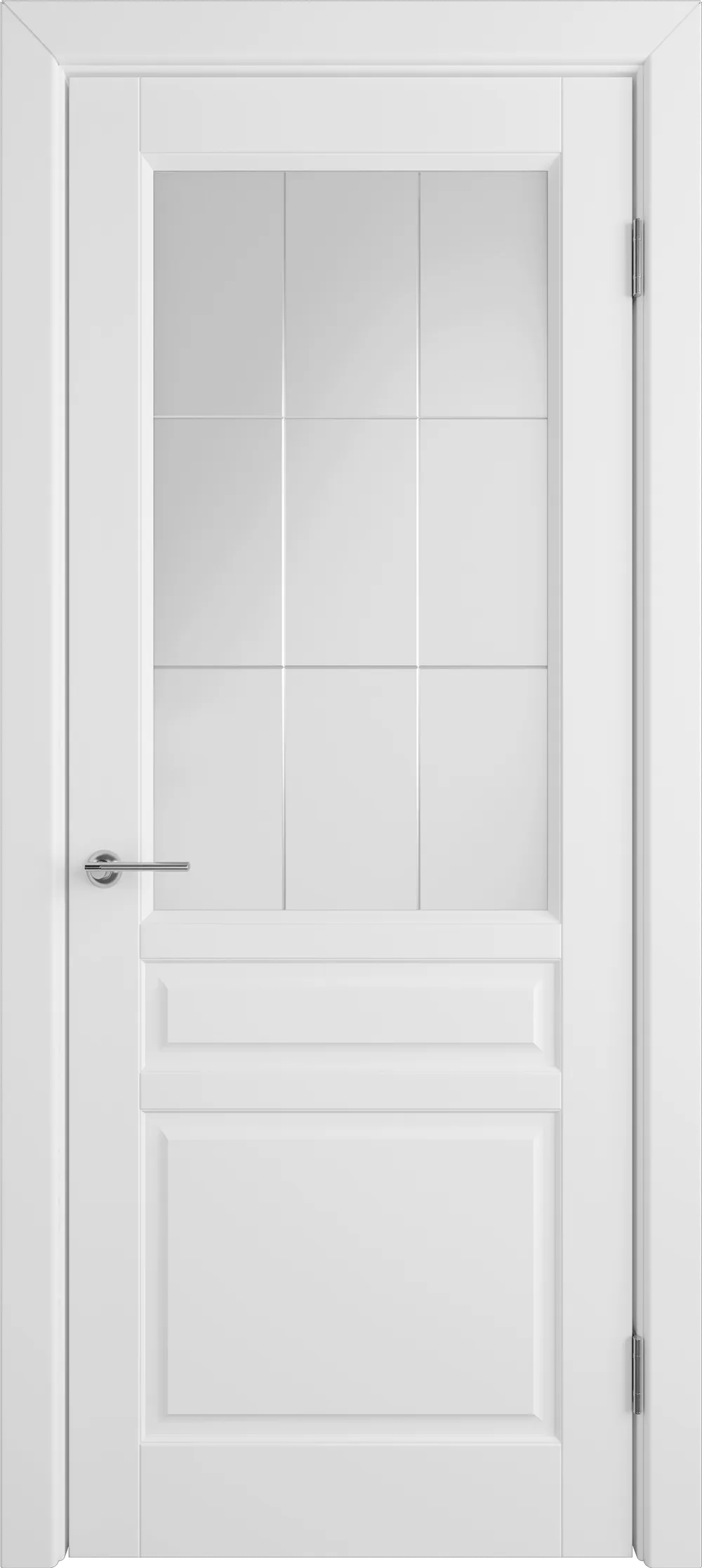 Integra 10 ДО Crystal Cloud Cross 800*2000 Белая эмаль