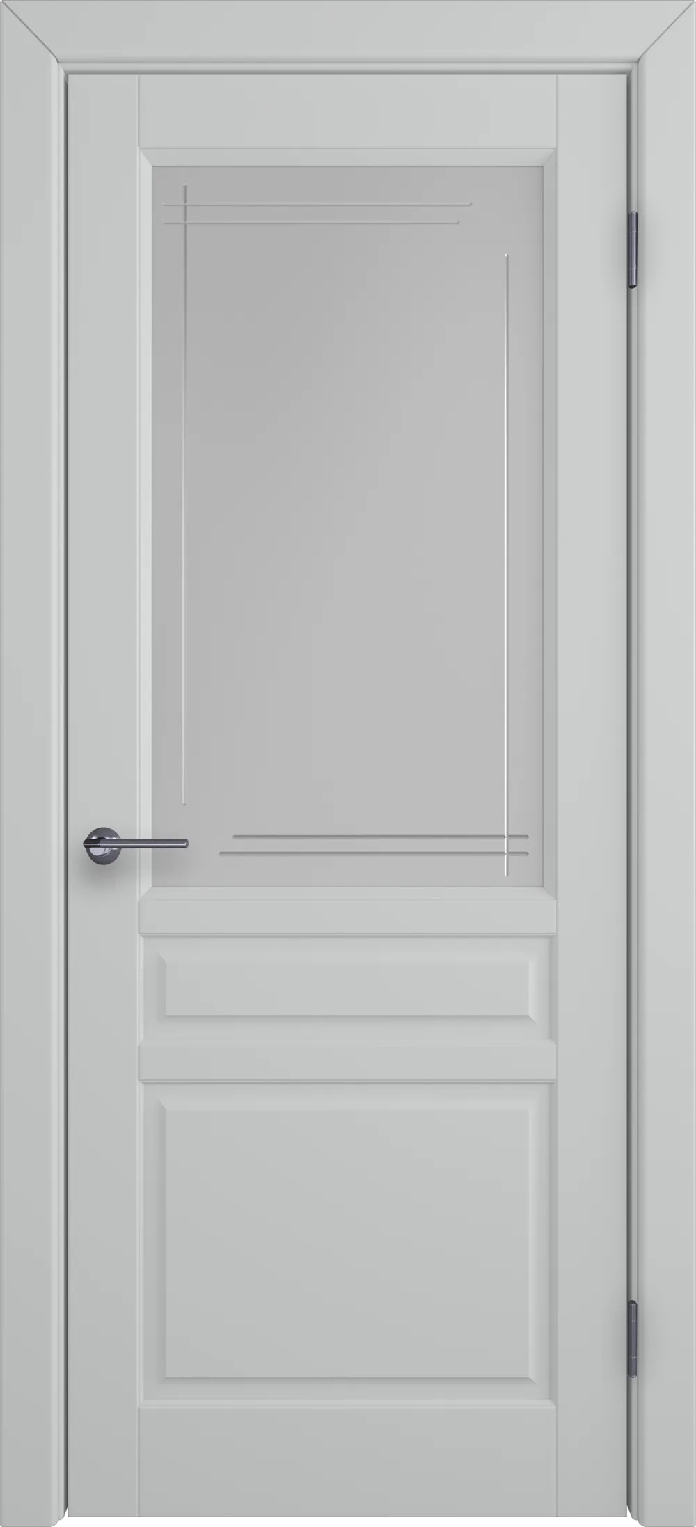 Integra 10 ДО Crystal Cloud Line 800*2000 Серебро эмаль