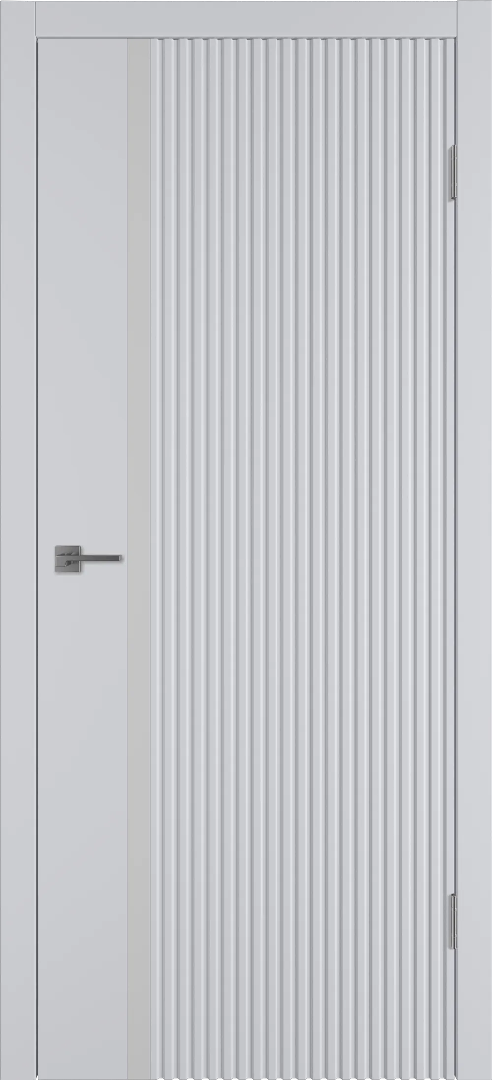 Integra 30 ДО White gloss 800*2000 Светло-серая эмаль