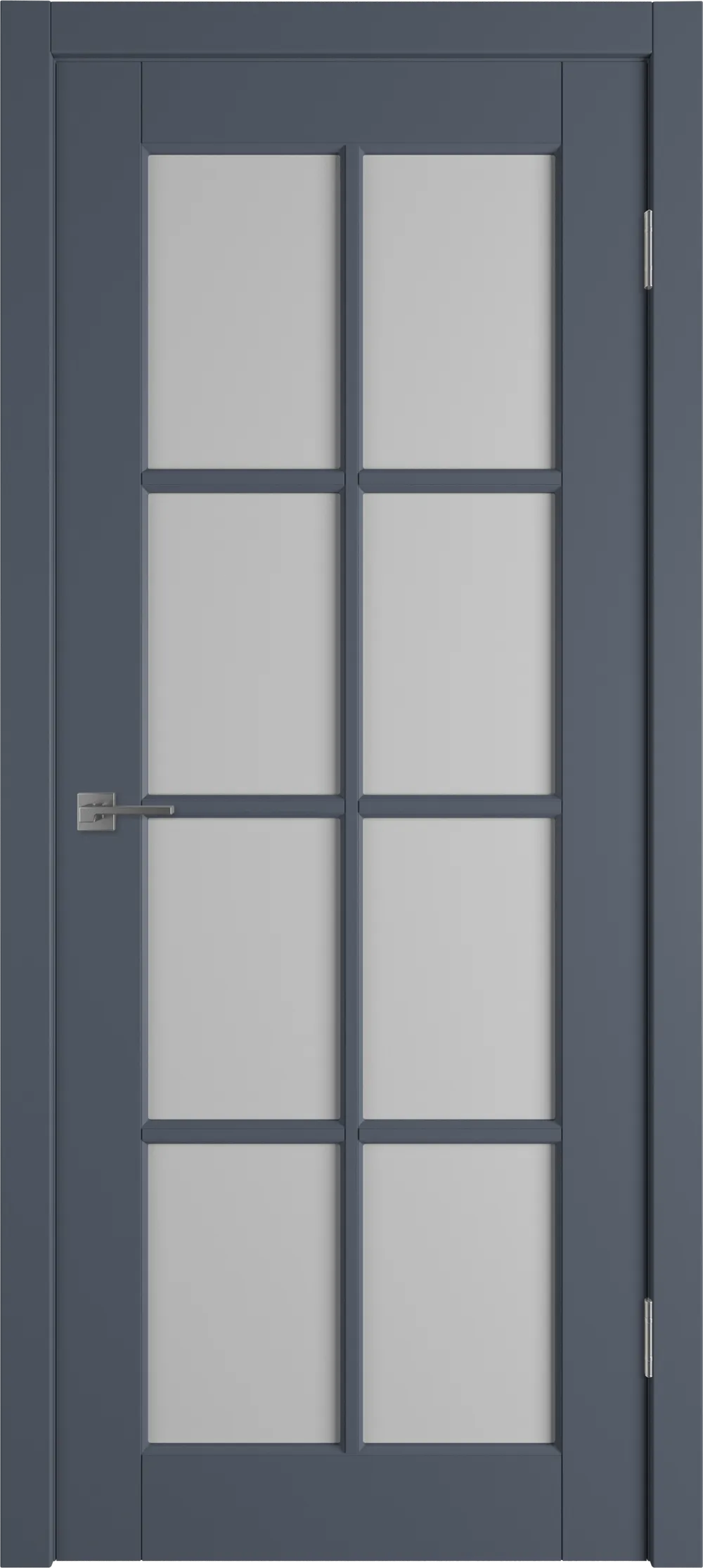 Integra 19 ДО white cloud 800*2000 Графит эмаль