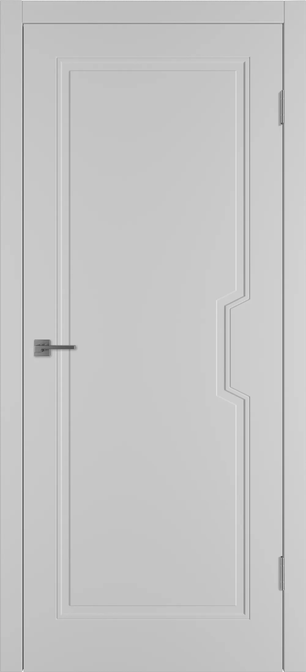 Integra 64 ДГ 800*2000 Серебро эмаль