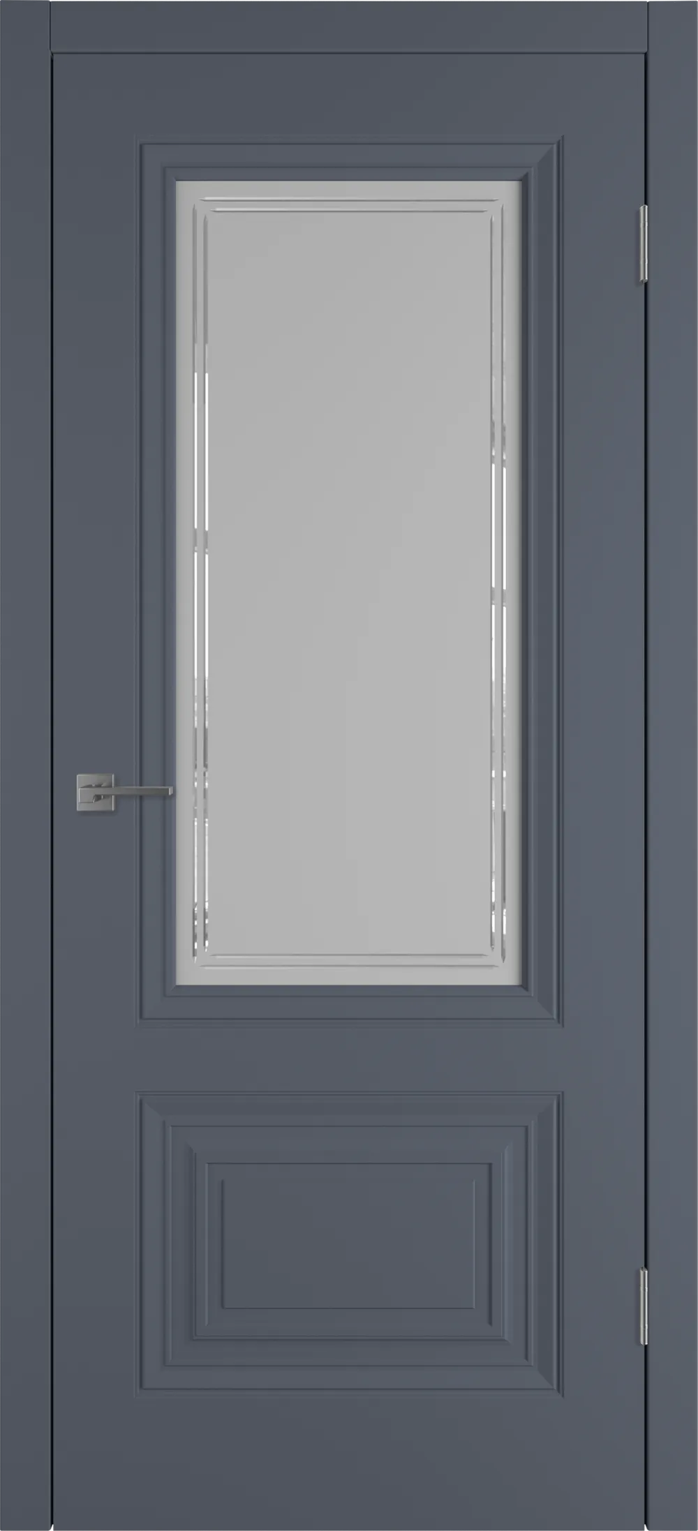 Integra 1 ДО Crystal Cloud 800*2000 Графит эмаль