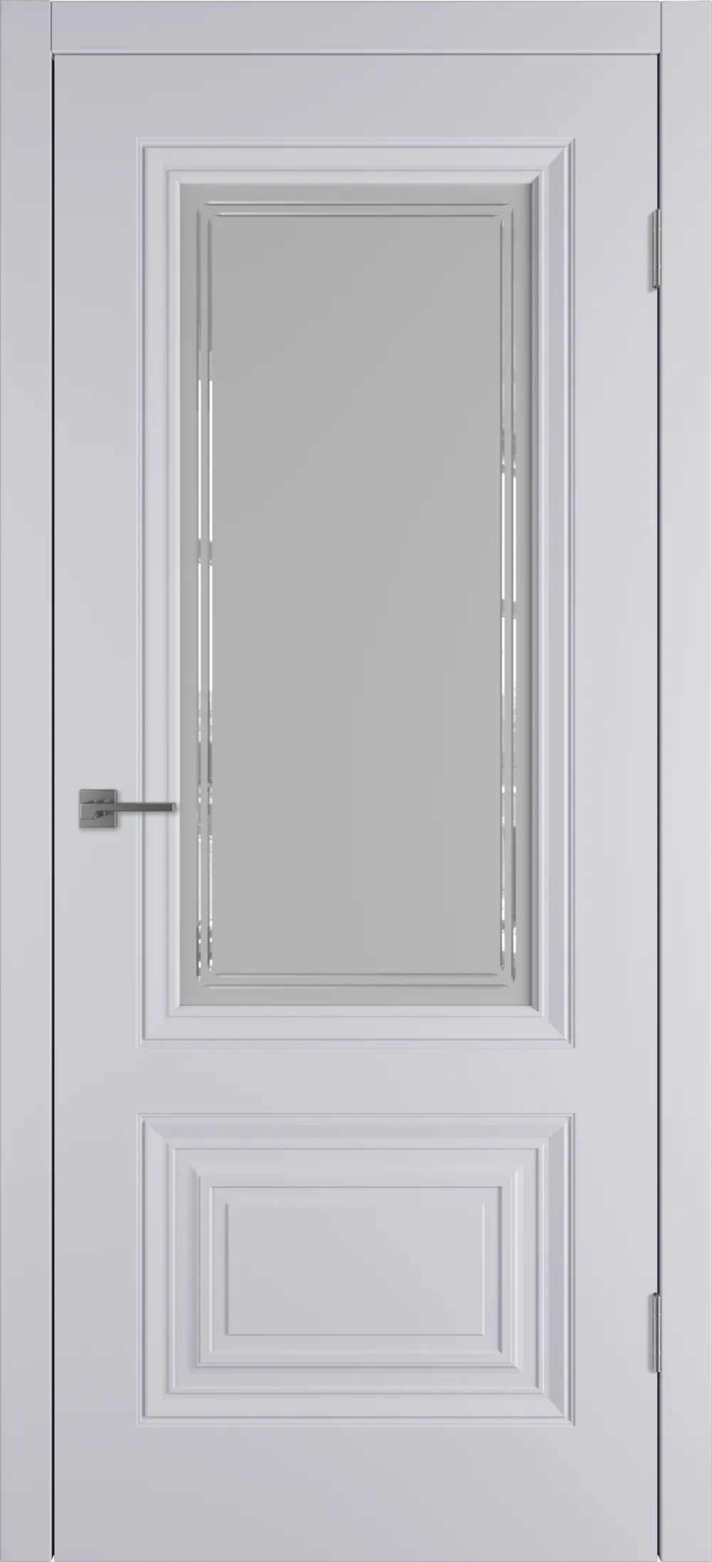 Integra 1 ДО Crystal Cloud 800*2000 Светло-серая эмаль