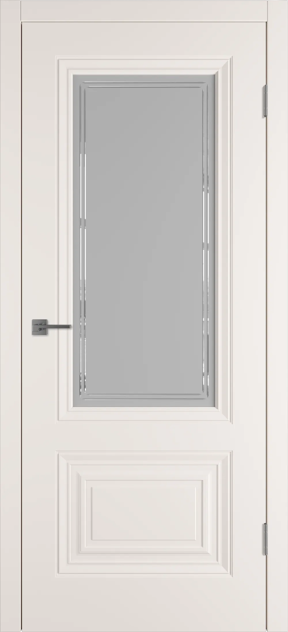 Integra 1 ДО Crystal Cloud 800*2000 Слоновая кость эмаль