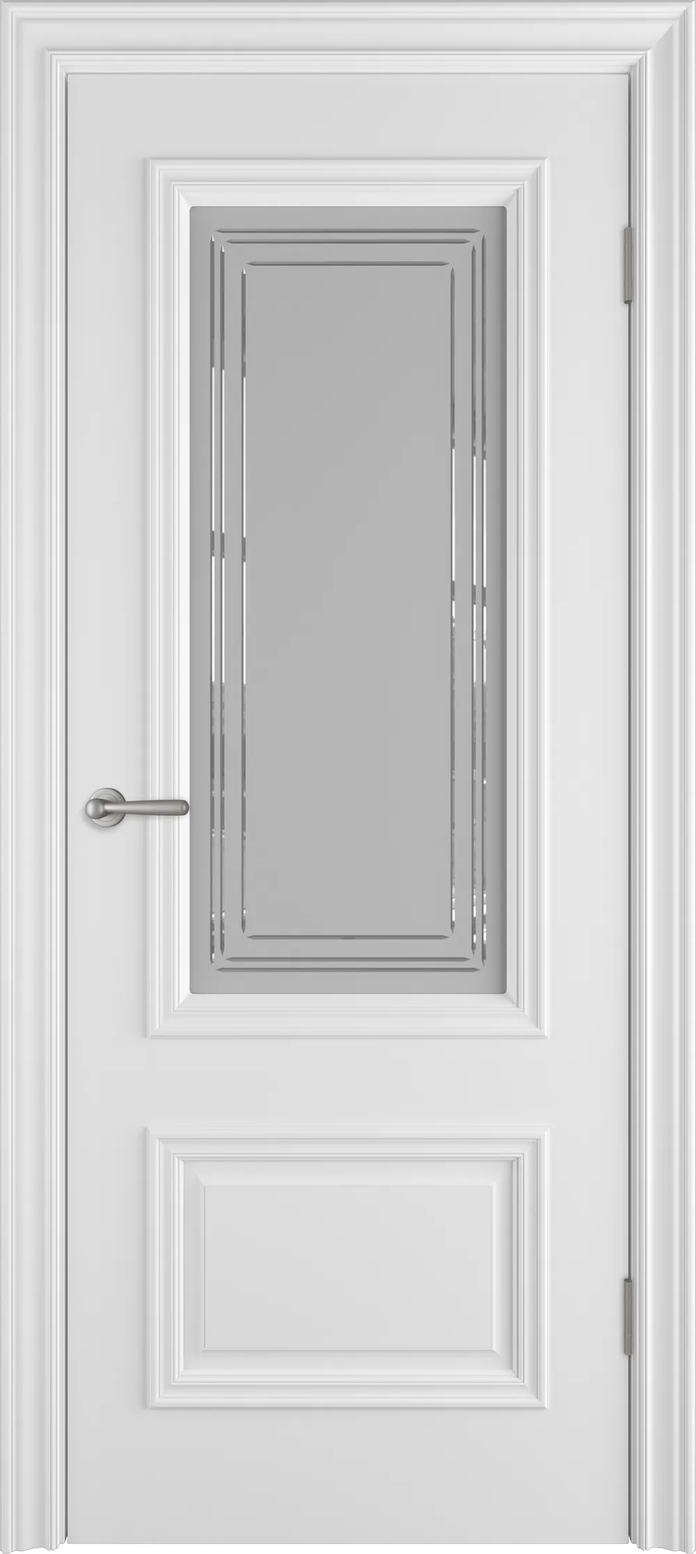 Integra 22.2 ДО Crystal Cloud 800*2000 Белая эмаль