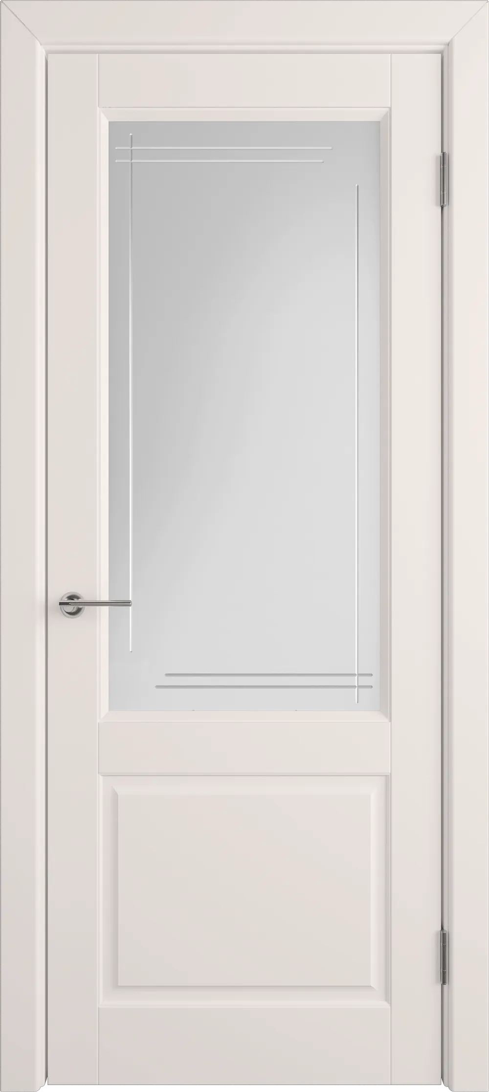 Integra 9 ДО Crystal Cloud Line 800*2000 Слоновая кость эмаль