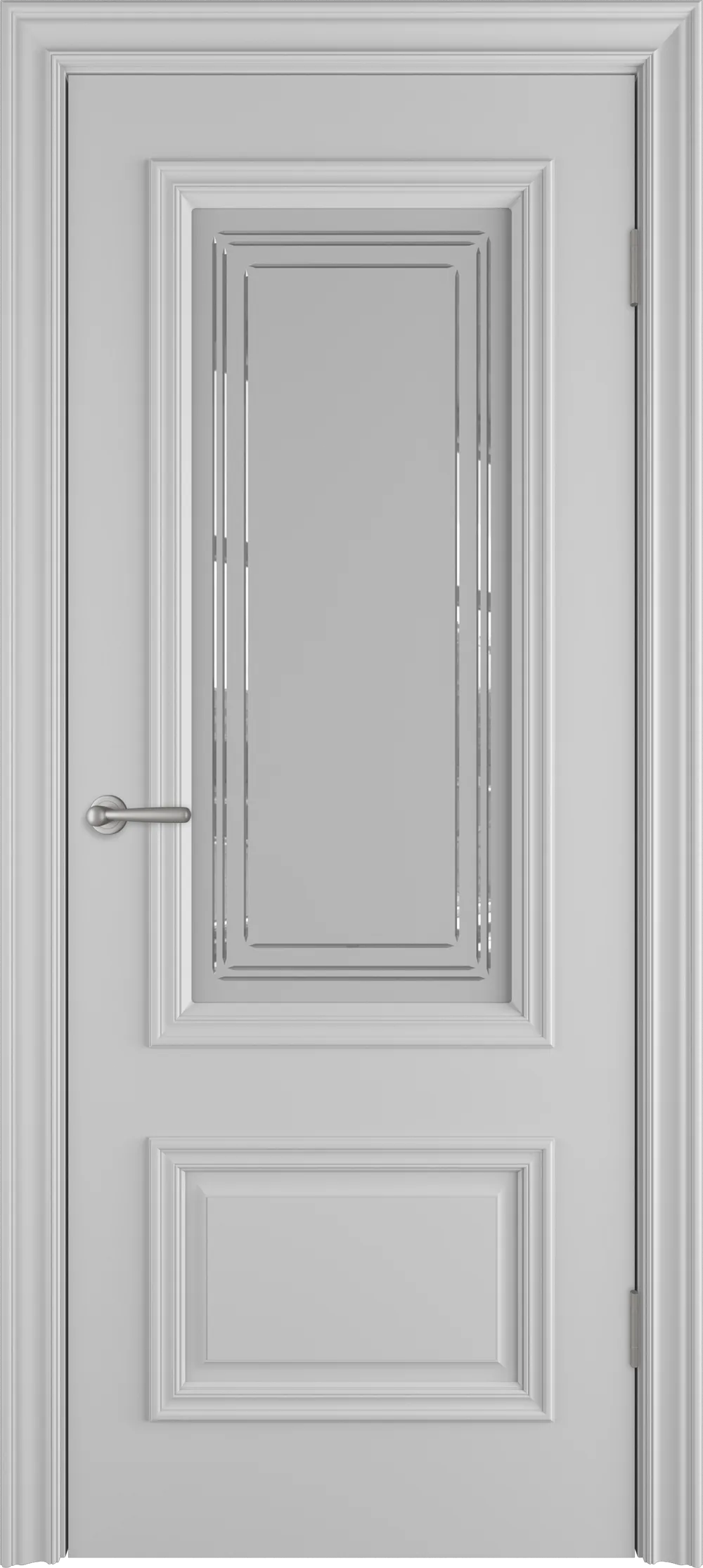 Integra 22.2 ДО Crystal Cloud 800*2000 Серебро эмаль