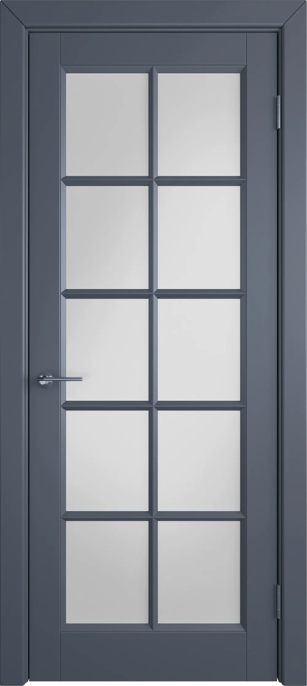 Integra 8 ДО white cloud 800*2000 Графит эмаль