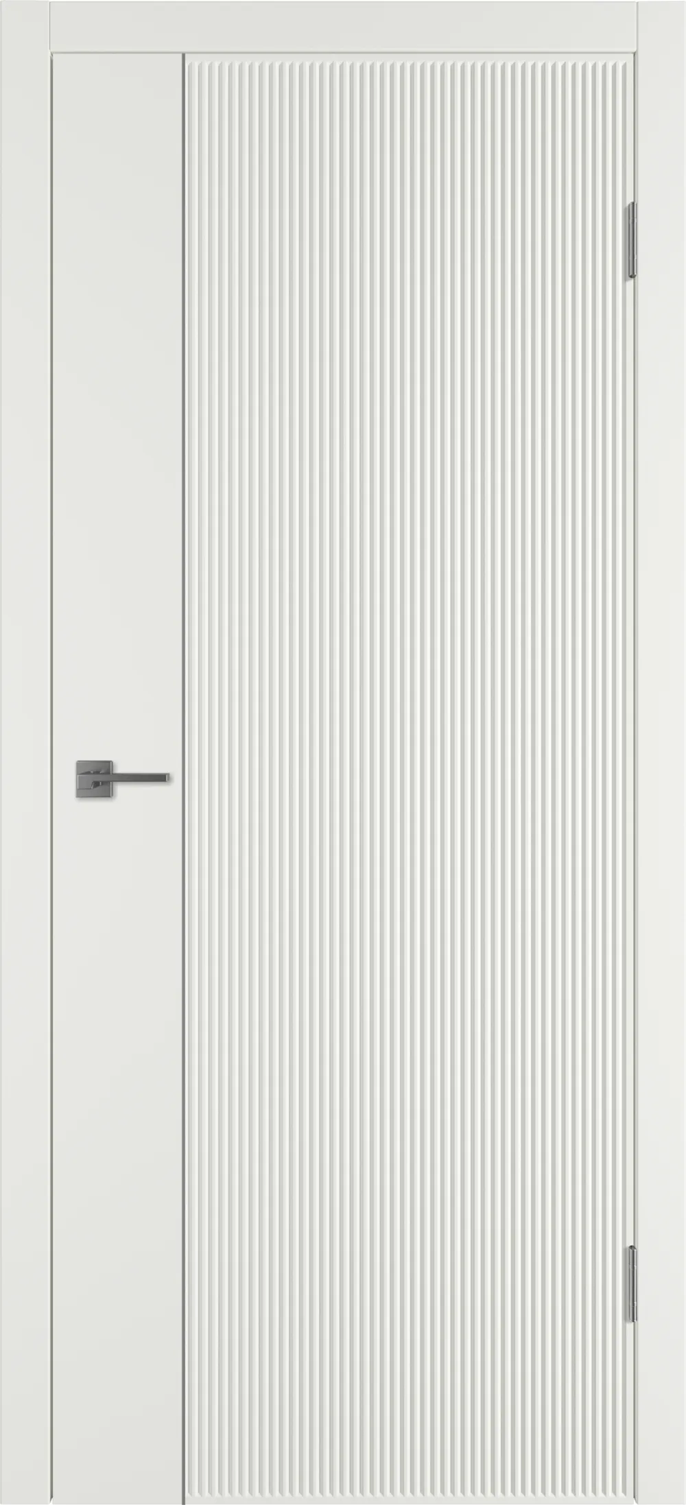 Integra 27.1 ДГ 800*2000 Мокко эмаль Молдинг Серебро