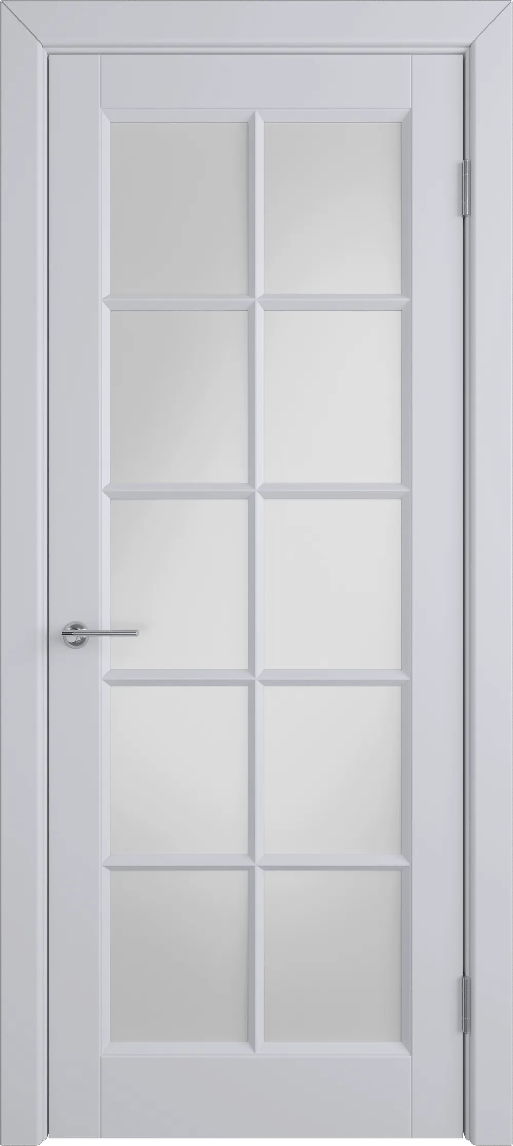 Integra 8 ДО white cloud 800*2000 Светло-серая эмаль