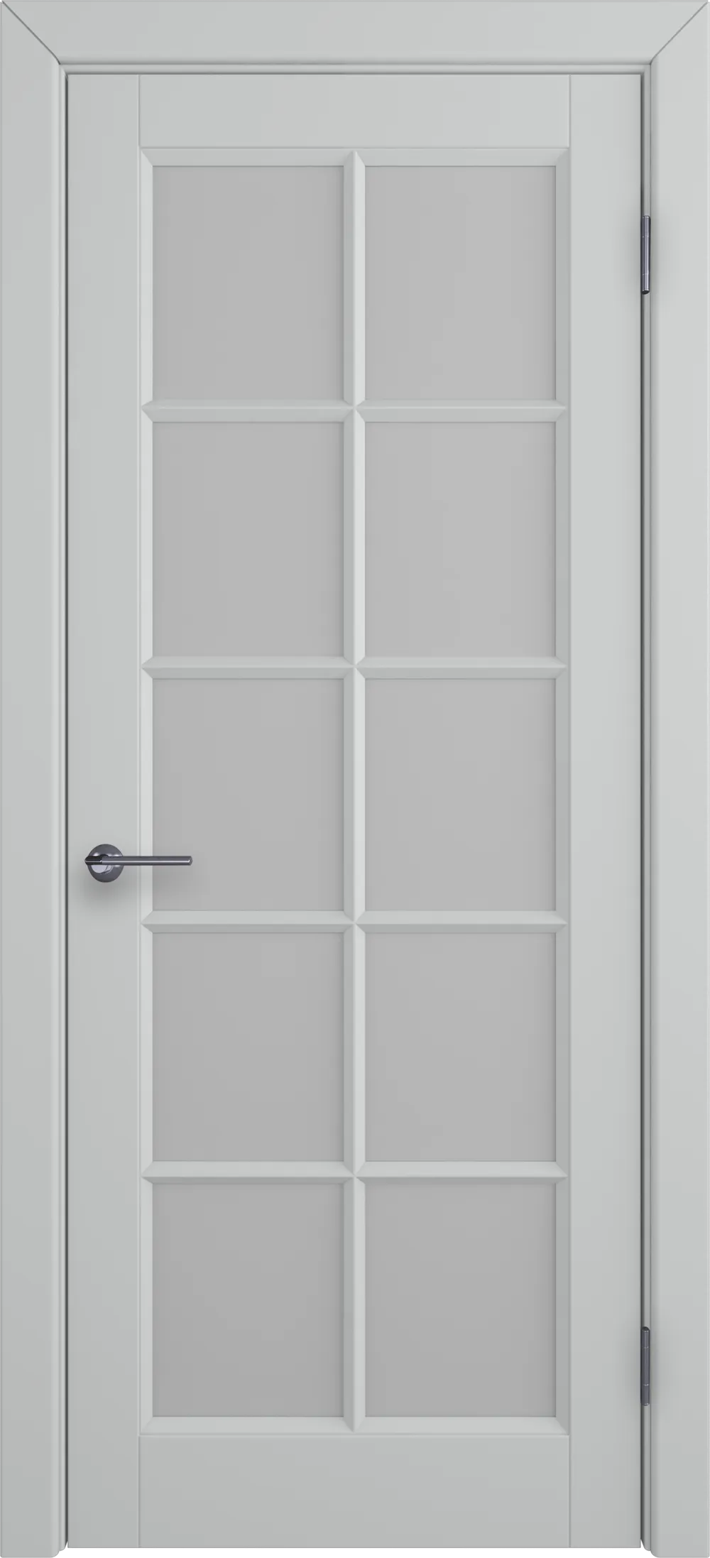 Integra 8 ДО white cloud 800*2000 Серебро эмаль