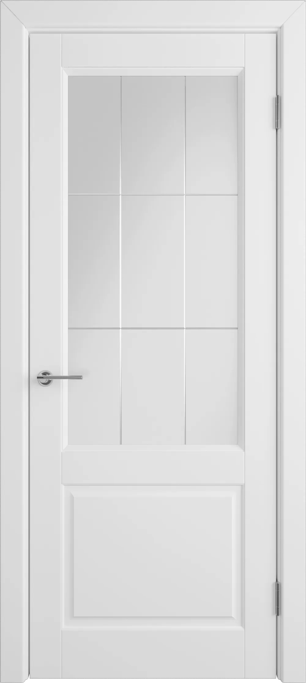 Integra 9 ДО Crystal Cloud Cross 800*2000 Белая эмаль