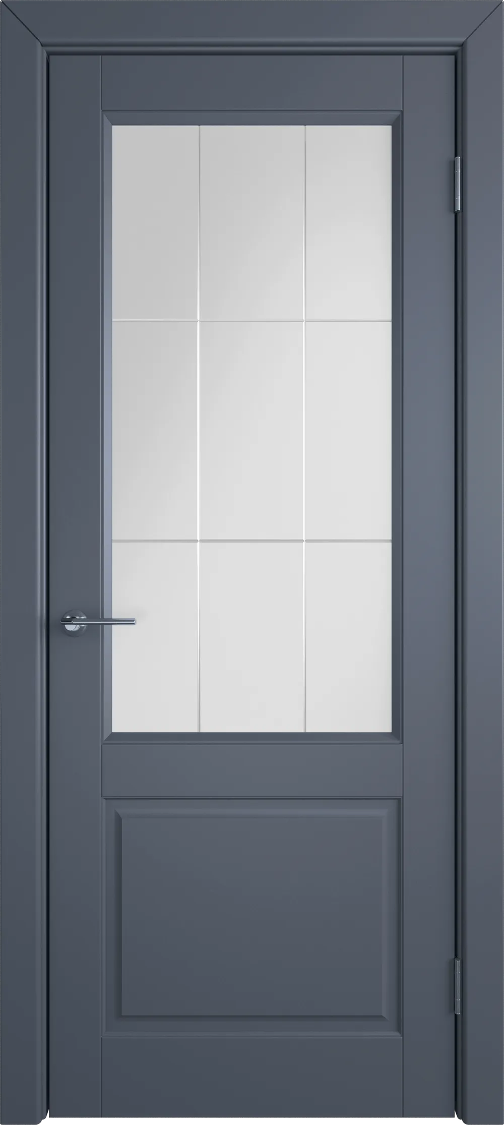 Integra 9 ДО Crystal Cloud Cross 800*2000 Графит эмаль