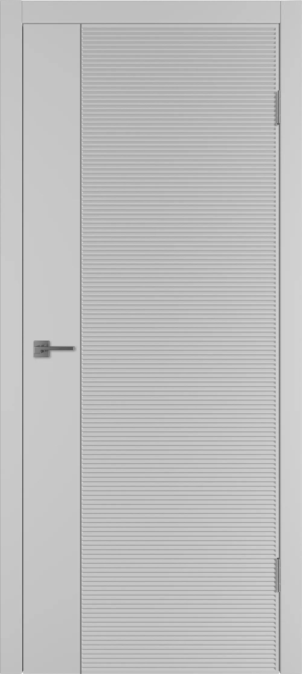 Integra 28.1 ДГ 800*2000 Серебро эмаль Молдинг Серебро
