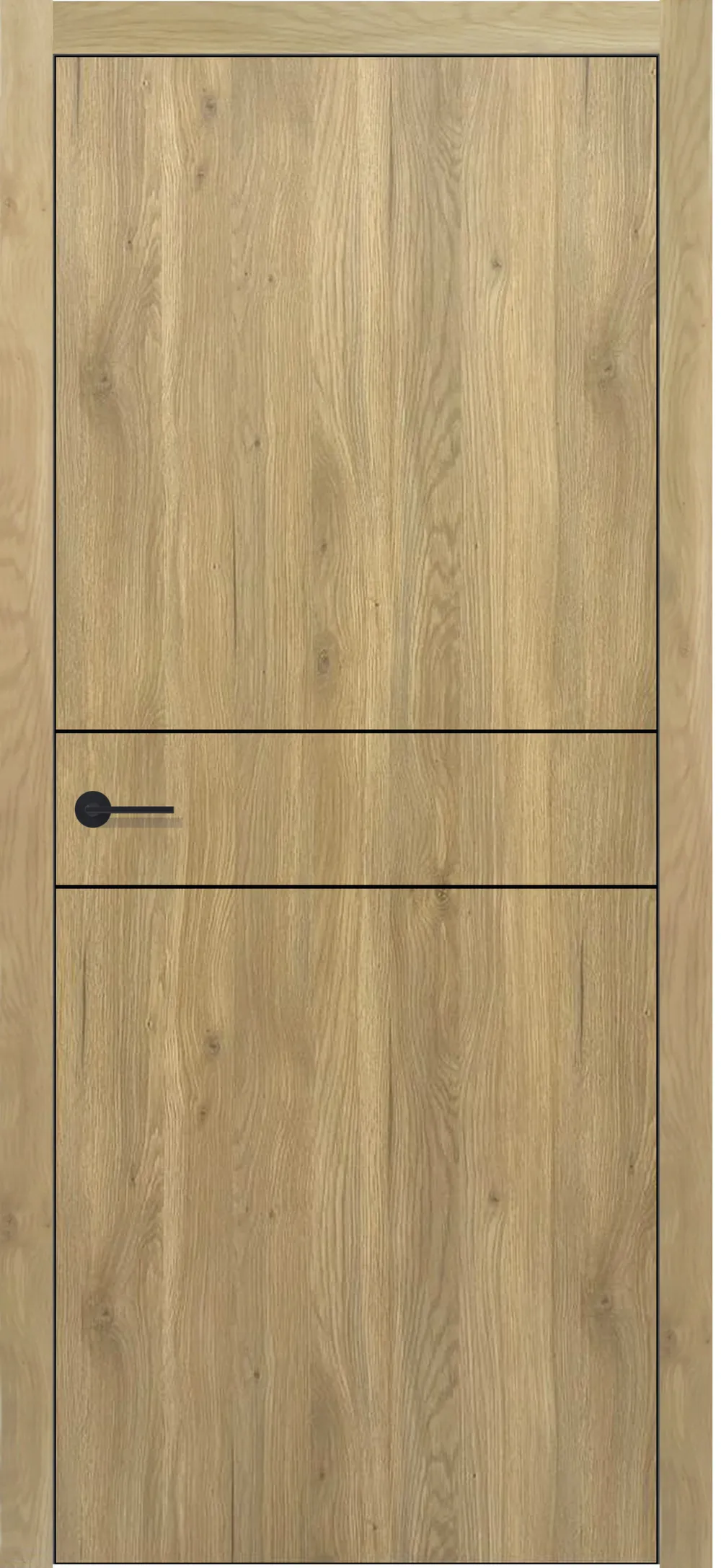 DL 02 800*2000 ABS Black (4) Дуб плато