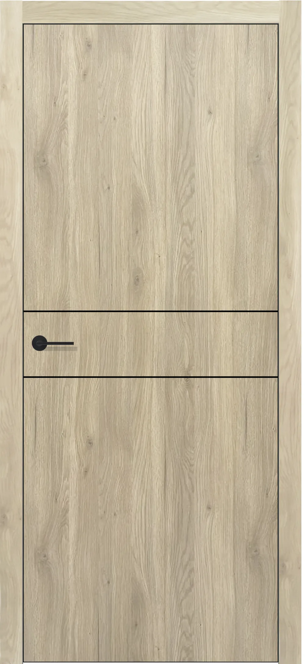 DL 02 800*2000 ABS Black (4) Дуб вайт