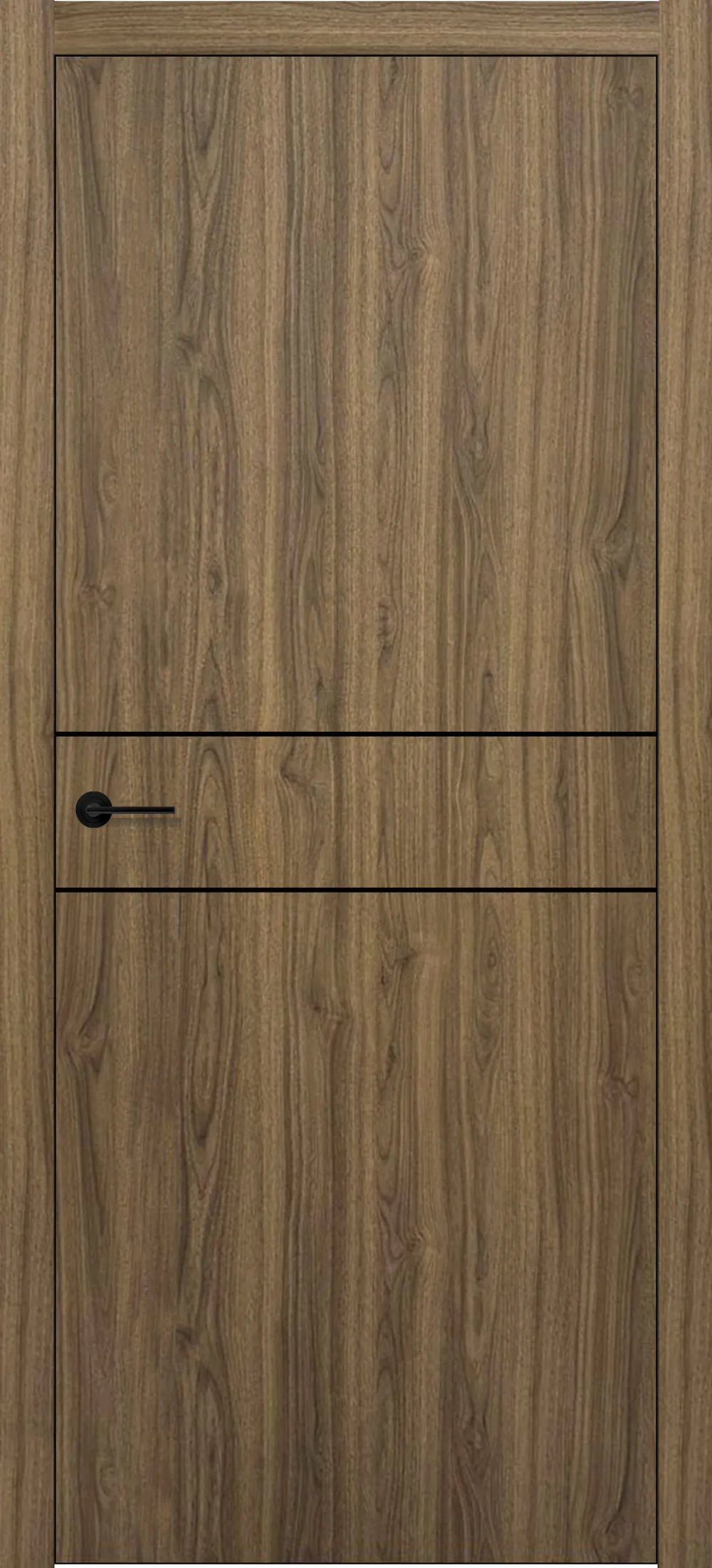 DL 02 800*2000 ABS Black (4) Дуб форест