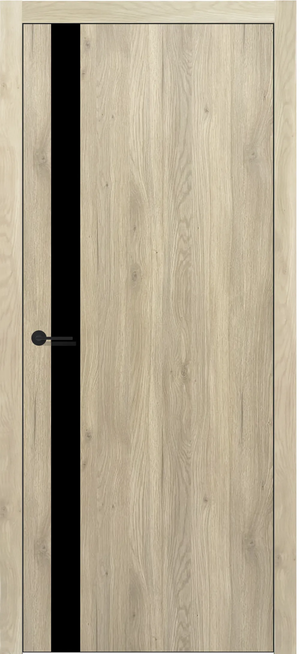 DL 04 черный лак 800*2000 ABS Black (4) Дуб вайт